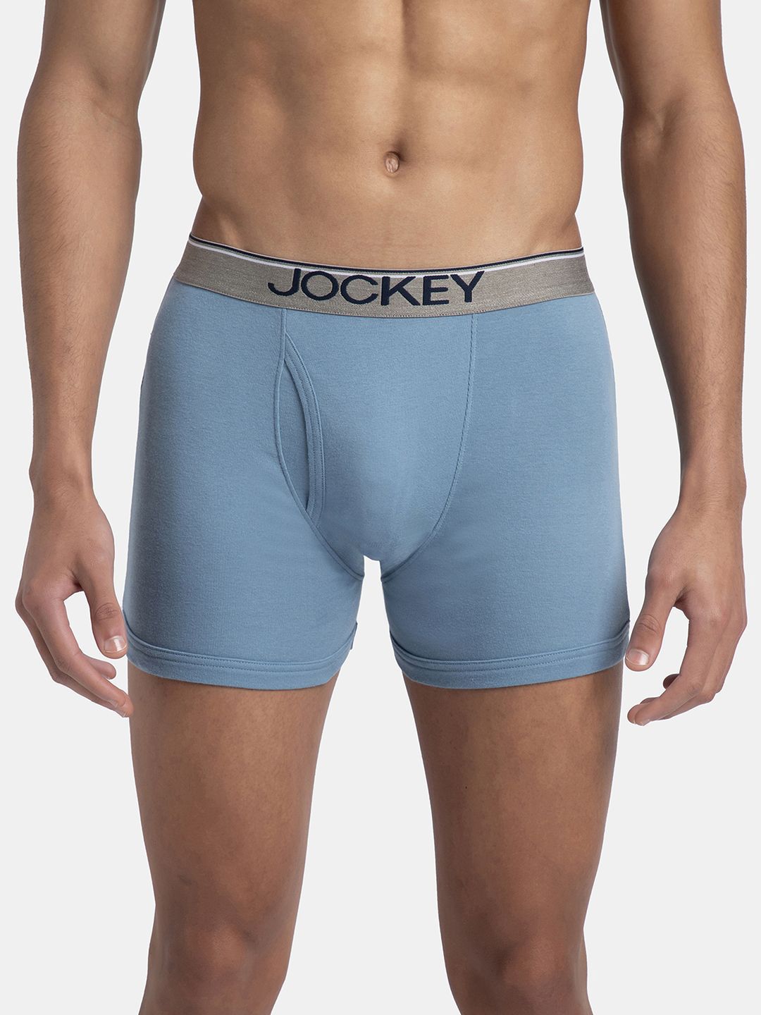 Jockey Combed Cotton Short Trunk 8009-0105-BUSHD