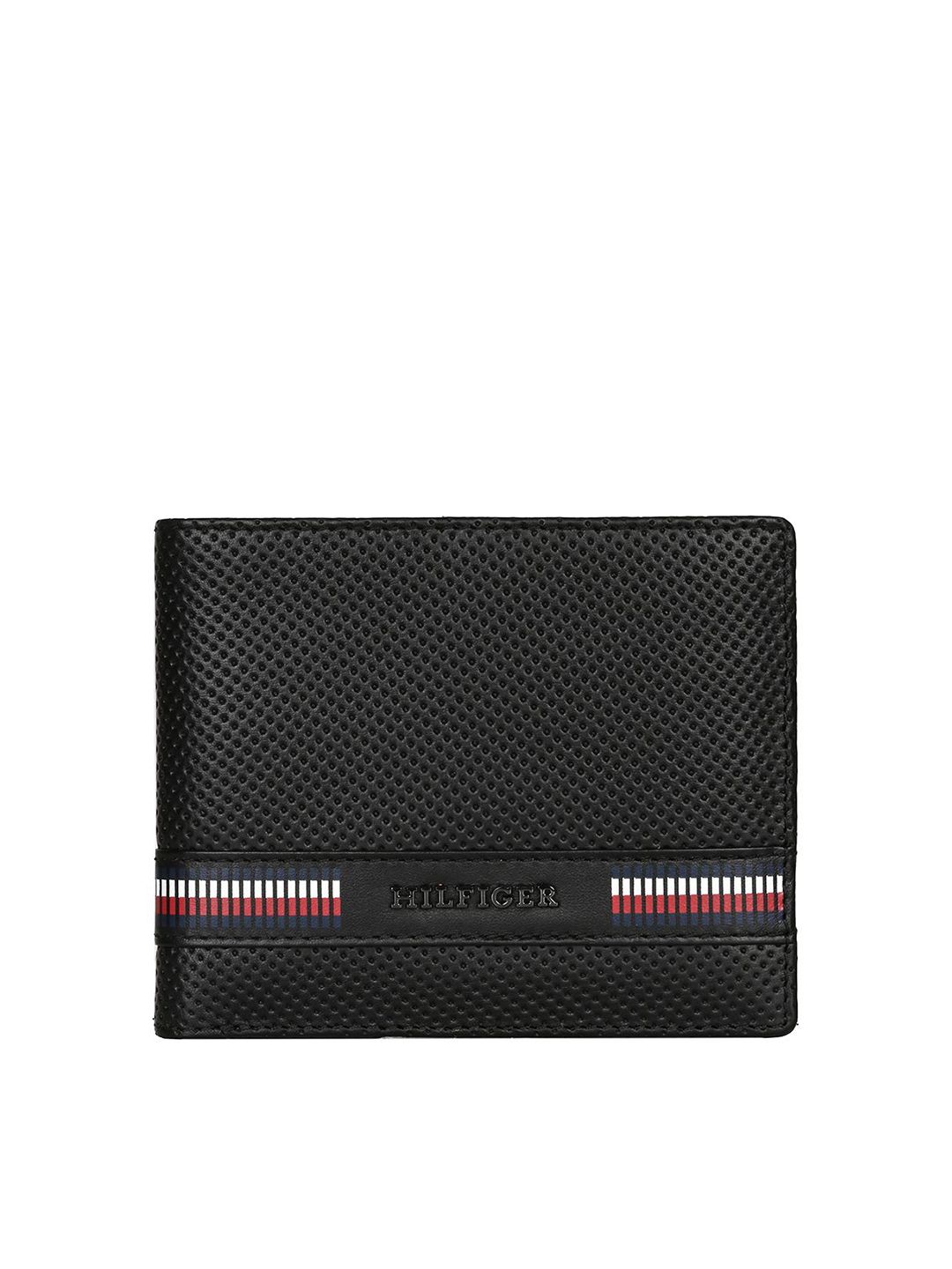 Tommy Hilfiger Men Textured Leather Two Fold Wallet-picture-21