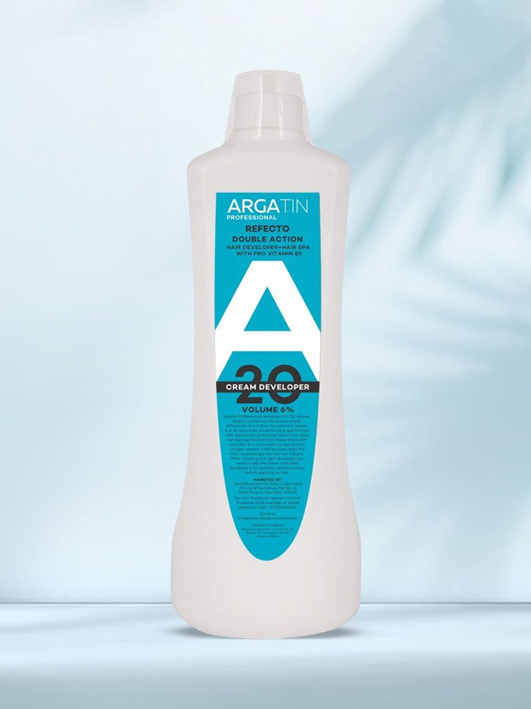 ARGATIN Refecto Double Action Cream Developer With Pro Vitamin B5 6% 20 Volume - 1 L-image-35