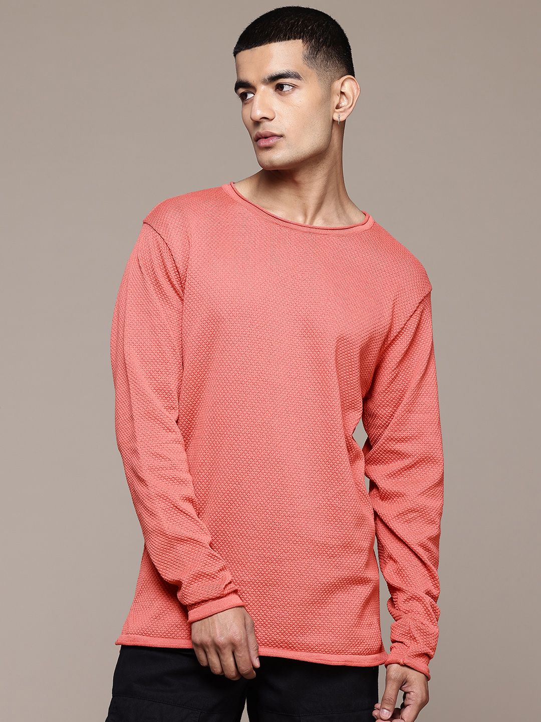 The Roadster Lifestyle Co. Men Pure Cotton Pullover-picture-46