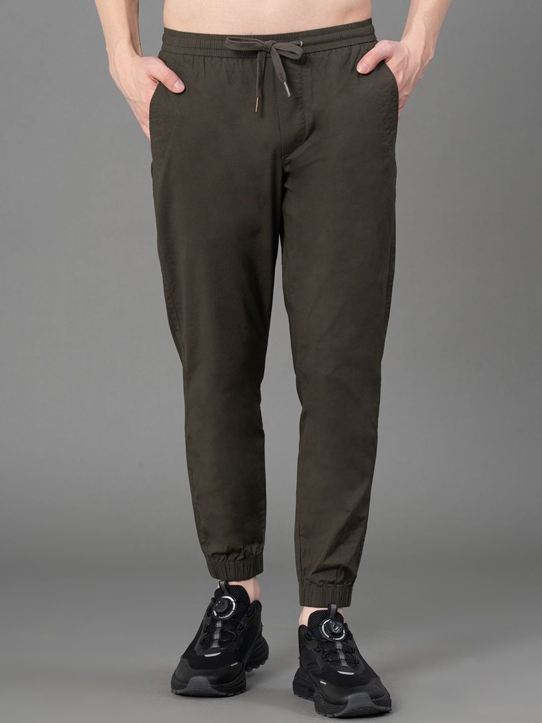 Red Tape Men Regular Fit Regular Fit Joggers Trousers-picture-11