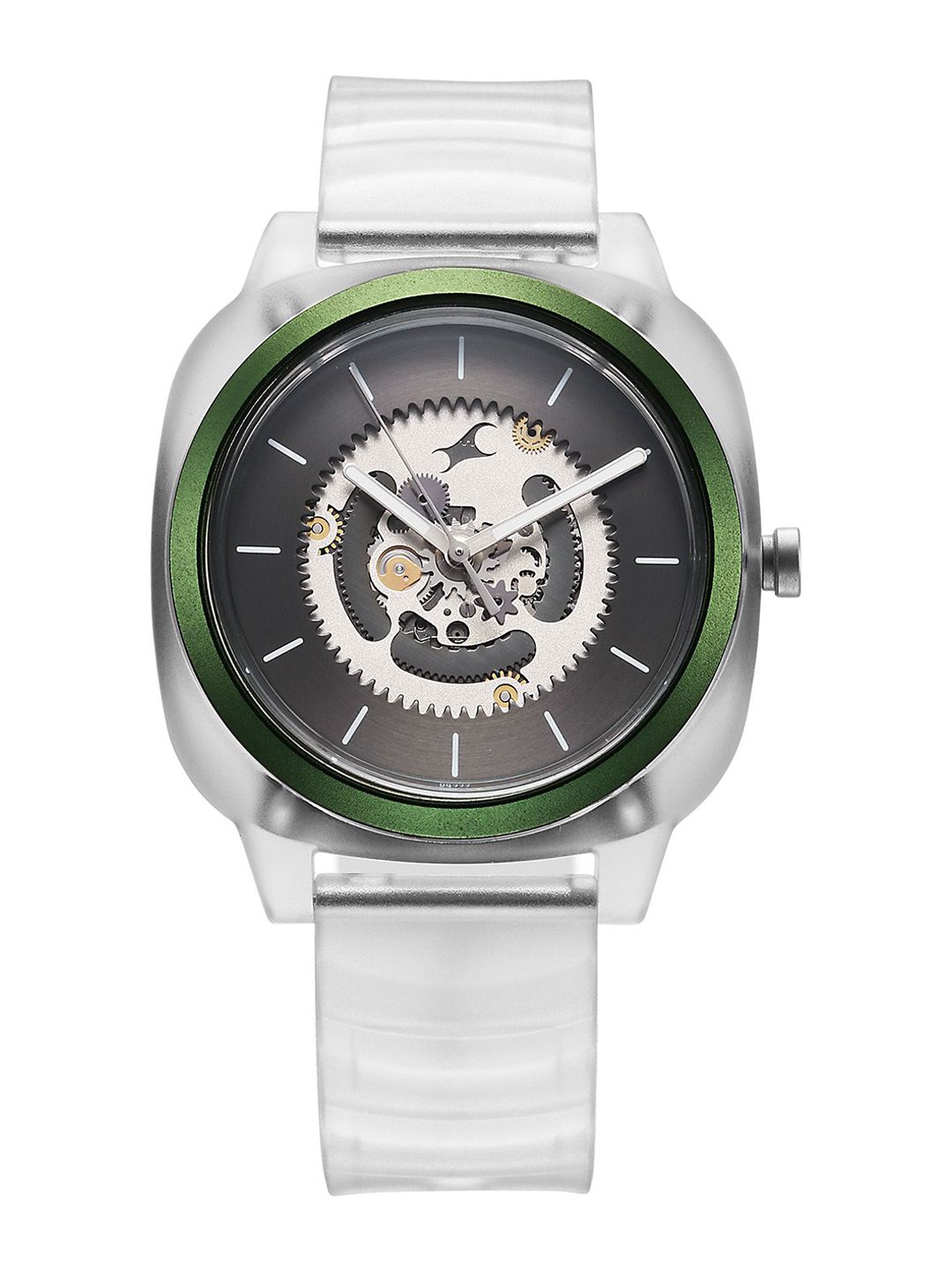 Fastrack Unisex Bare Hype Transparent Aluminium Skeleton Dial Analogue Watch 3312PP04-picture-16
