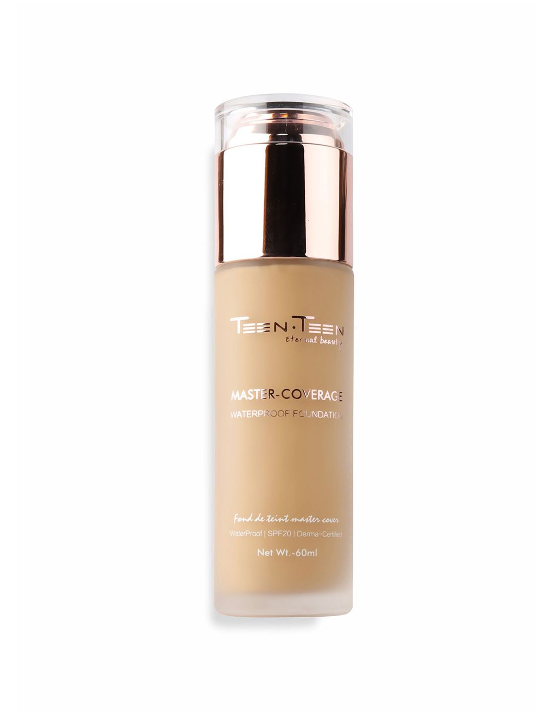 TEEN TEEN COSMETICS Master Coverage Waterproof Foundation - 60 ml - Asian Beige 04-picture-18