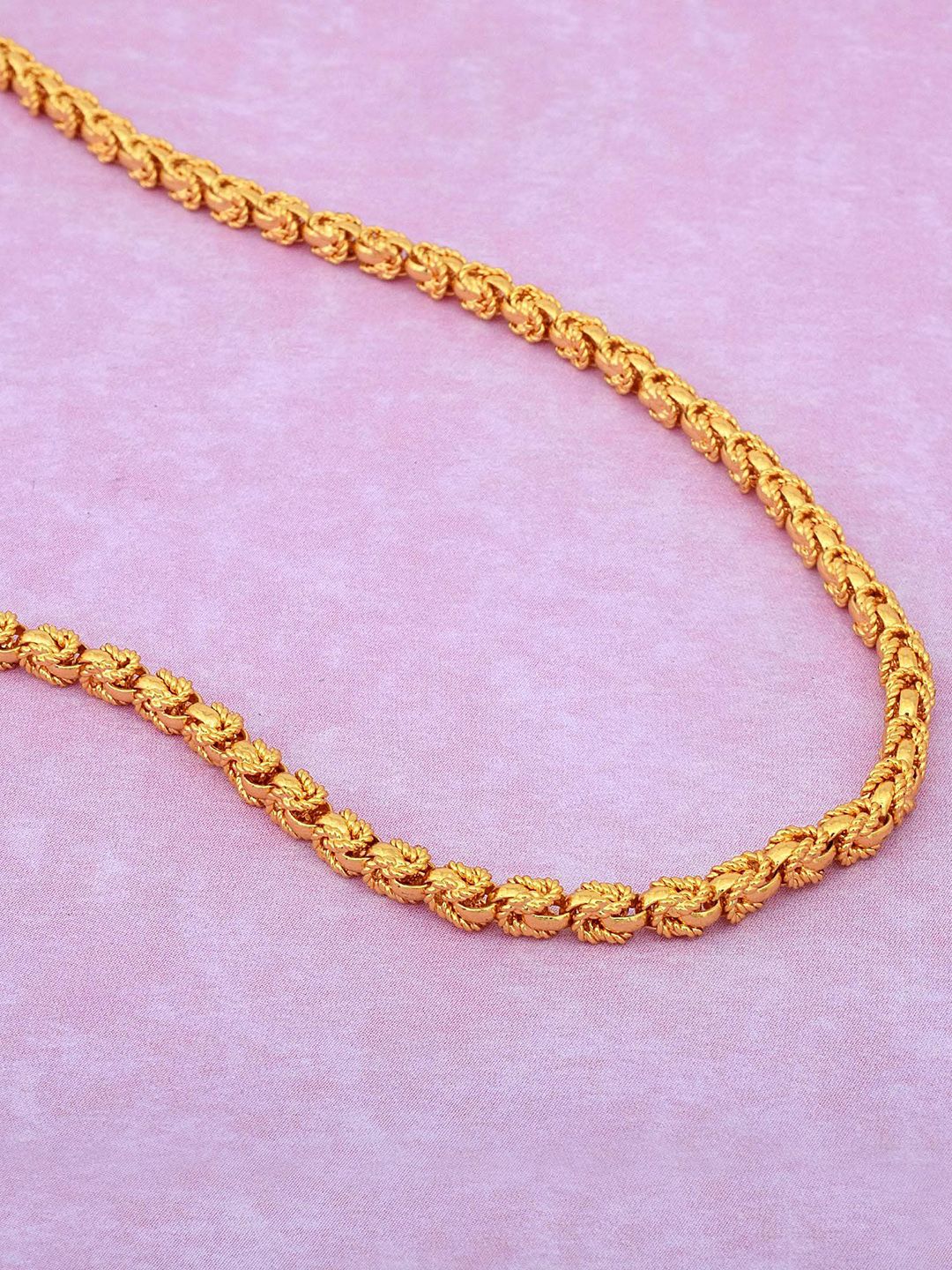 MEMOIR Unisex Brass Gold-Plated Necklace-picture-39