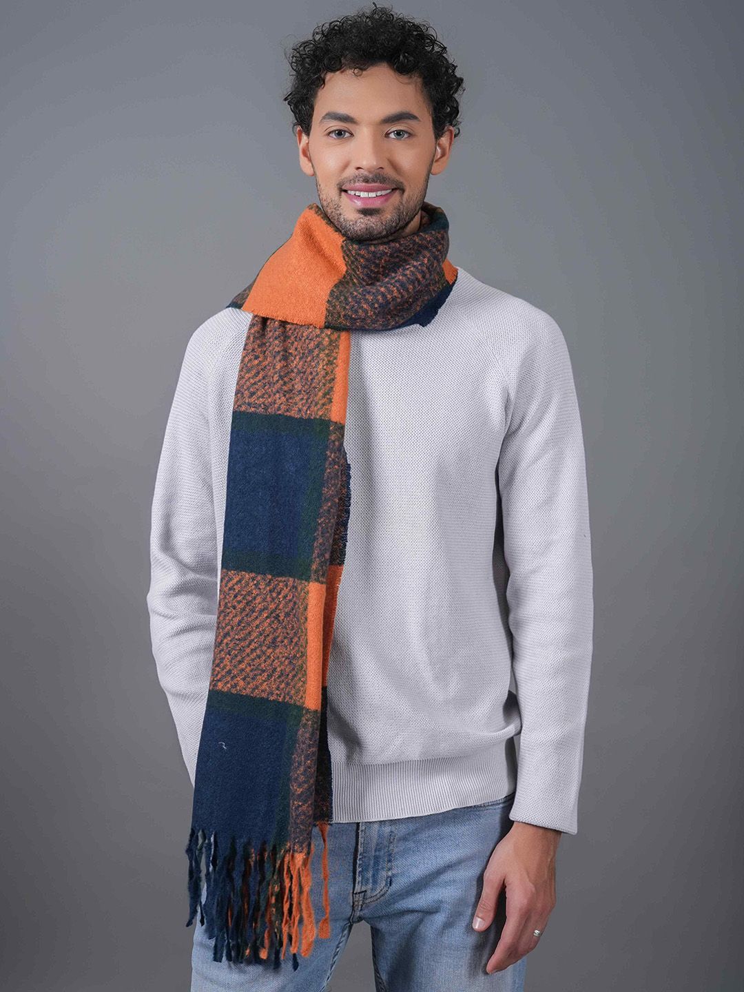 Tossido Unisex Checked Muffler-picture-24
