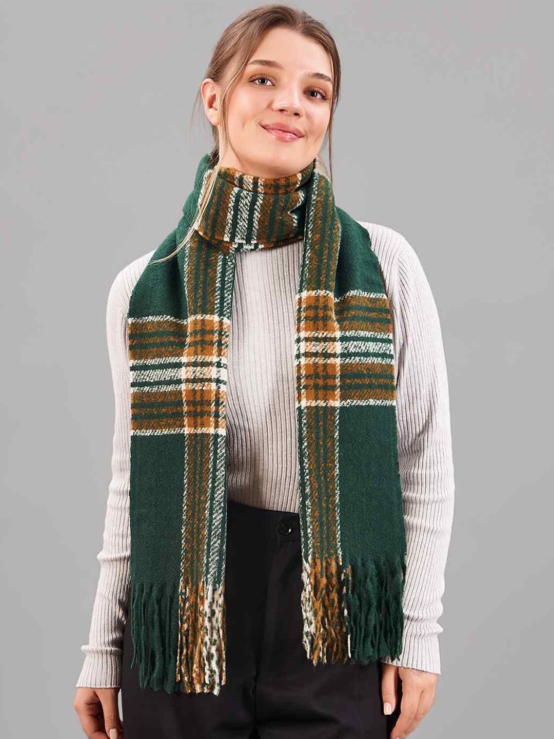 Tossido Unisex Checked Muffler-picture-17