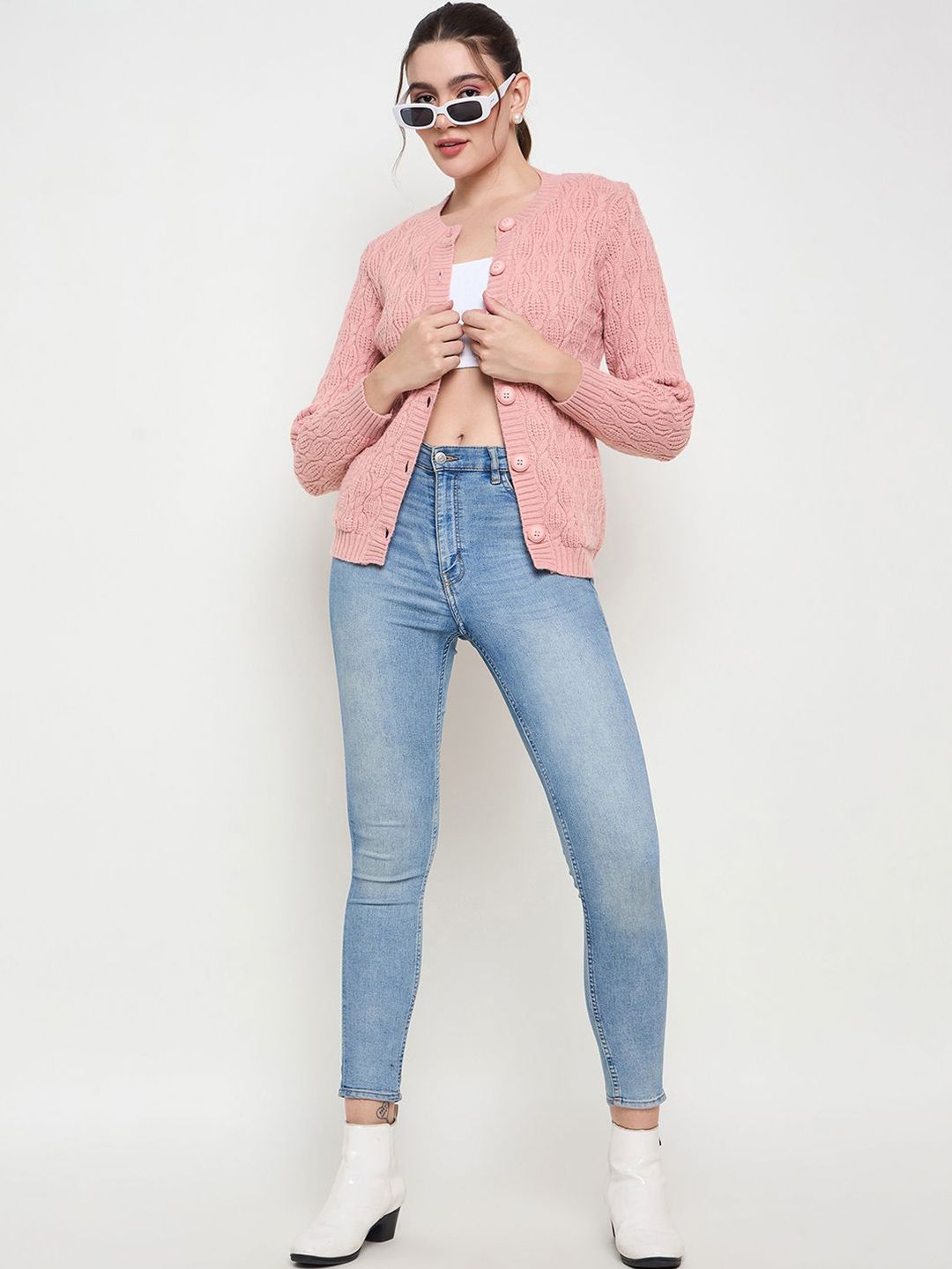 Zigo Women Cable Knit Cardigan-picture-41
