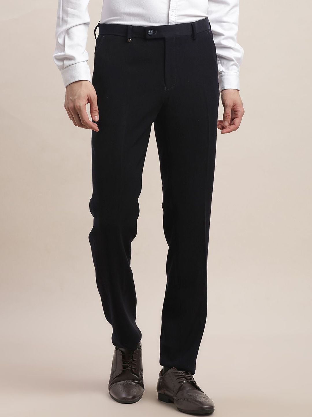 Turtle Men Classic Slim Fit Trousers-picture-33