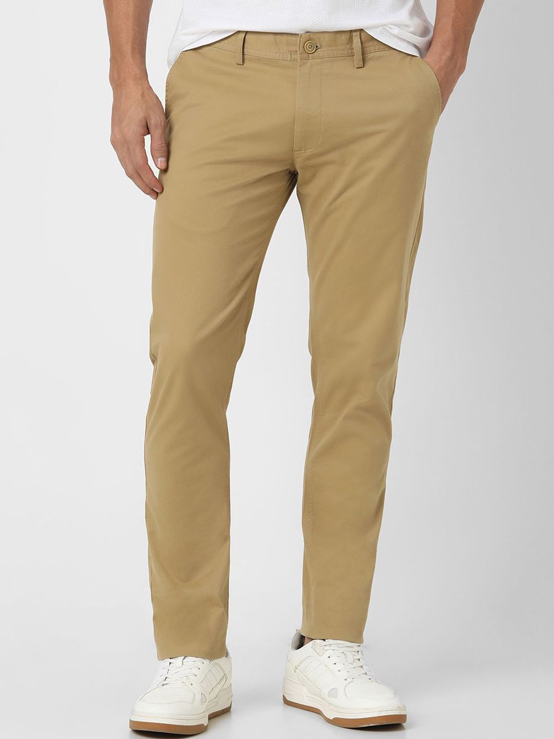 Peter England Casuals Men Skinny Fit Trousers-picture-19