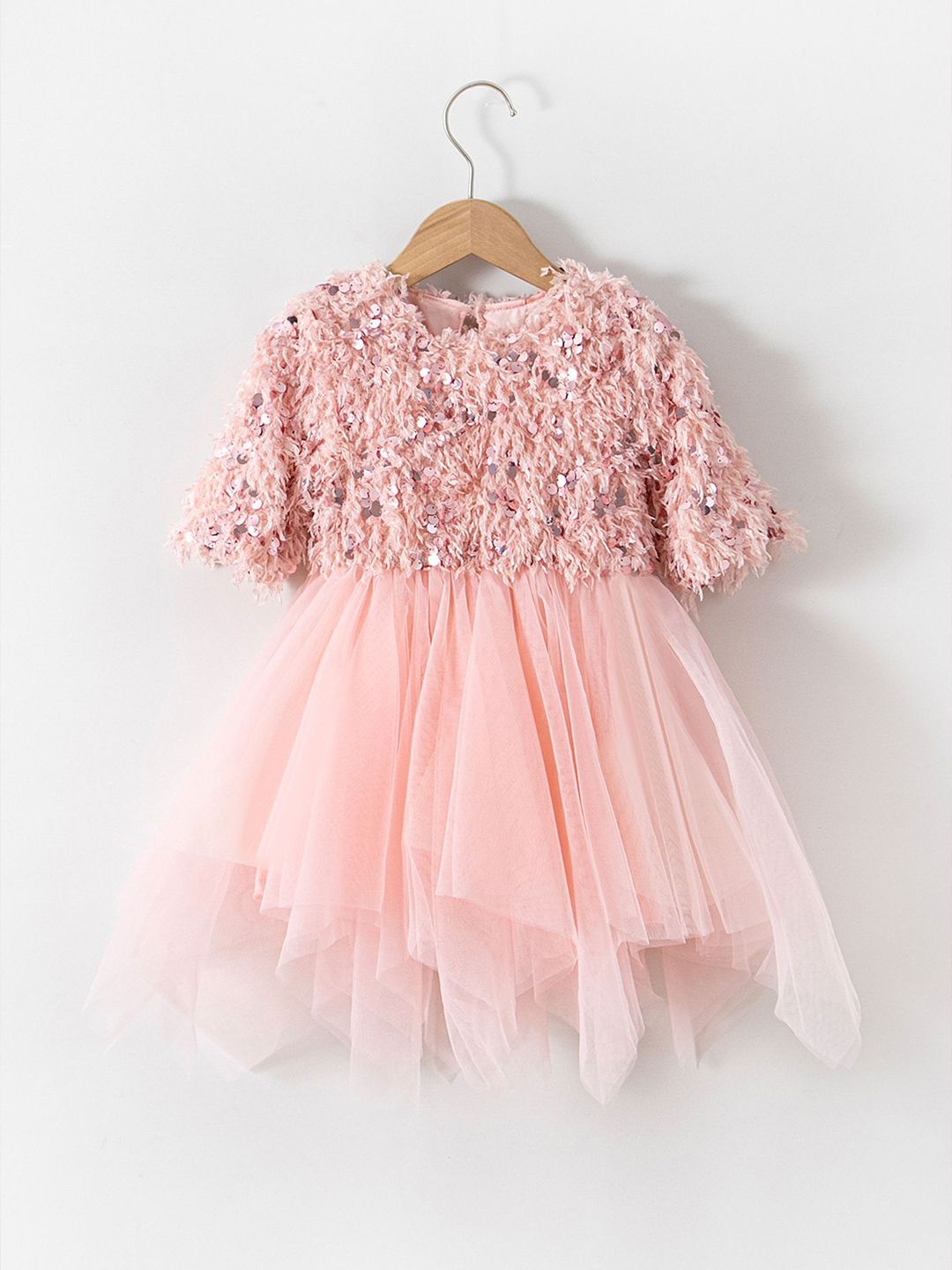 LULU & SKY Embellished Fit & Flare Dress-picture-17