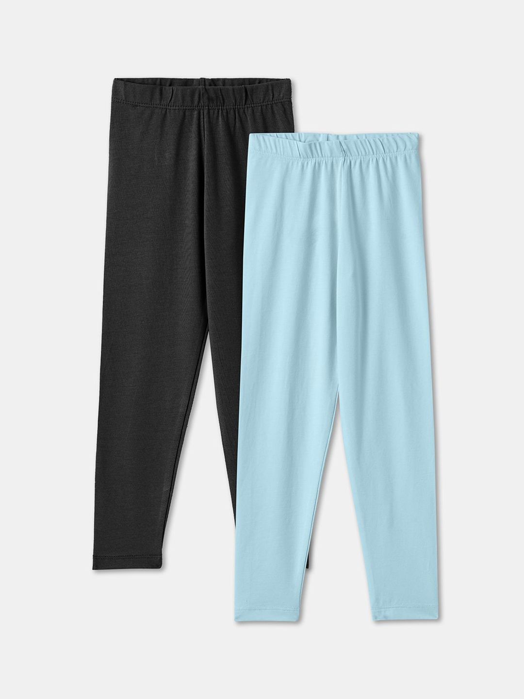 R&B Girls Pack Of 2 Ankle-Length Leggings-picture-13