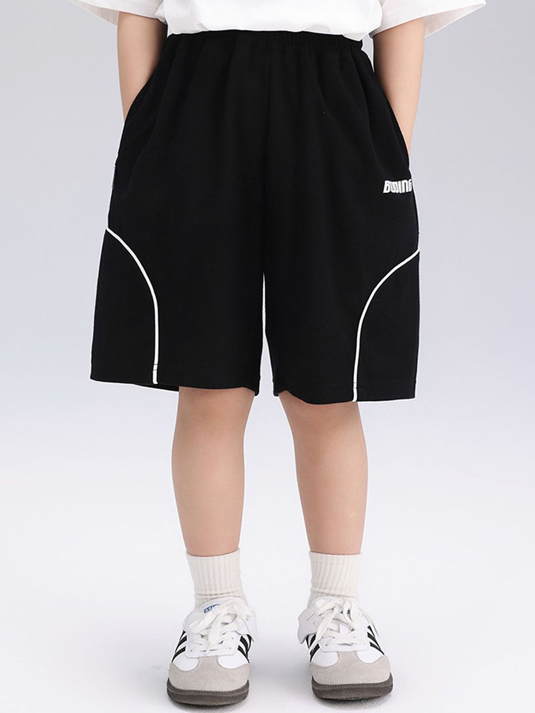 LULU & SKY Boys Loose Fit High-Rise Sports Shorts-picture-22