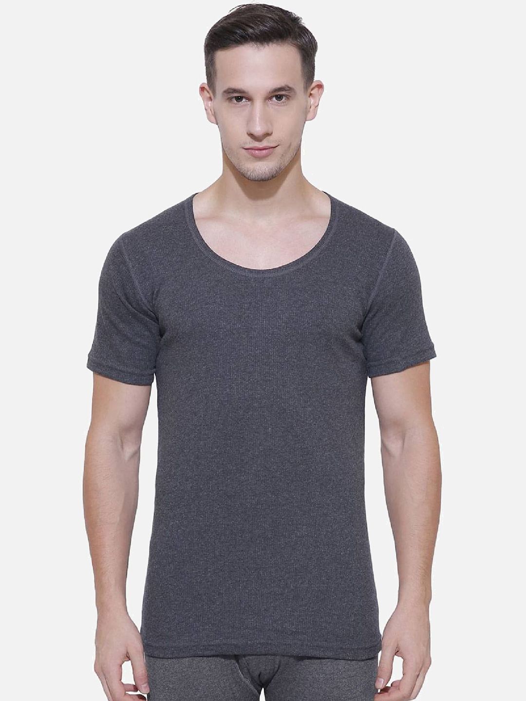 BODYCARE INSIDER Men Ribbed Cotton Thermal Top-picture-53