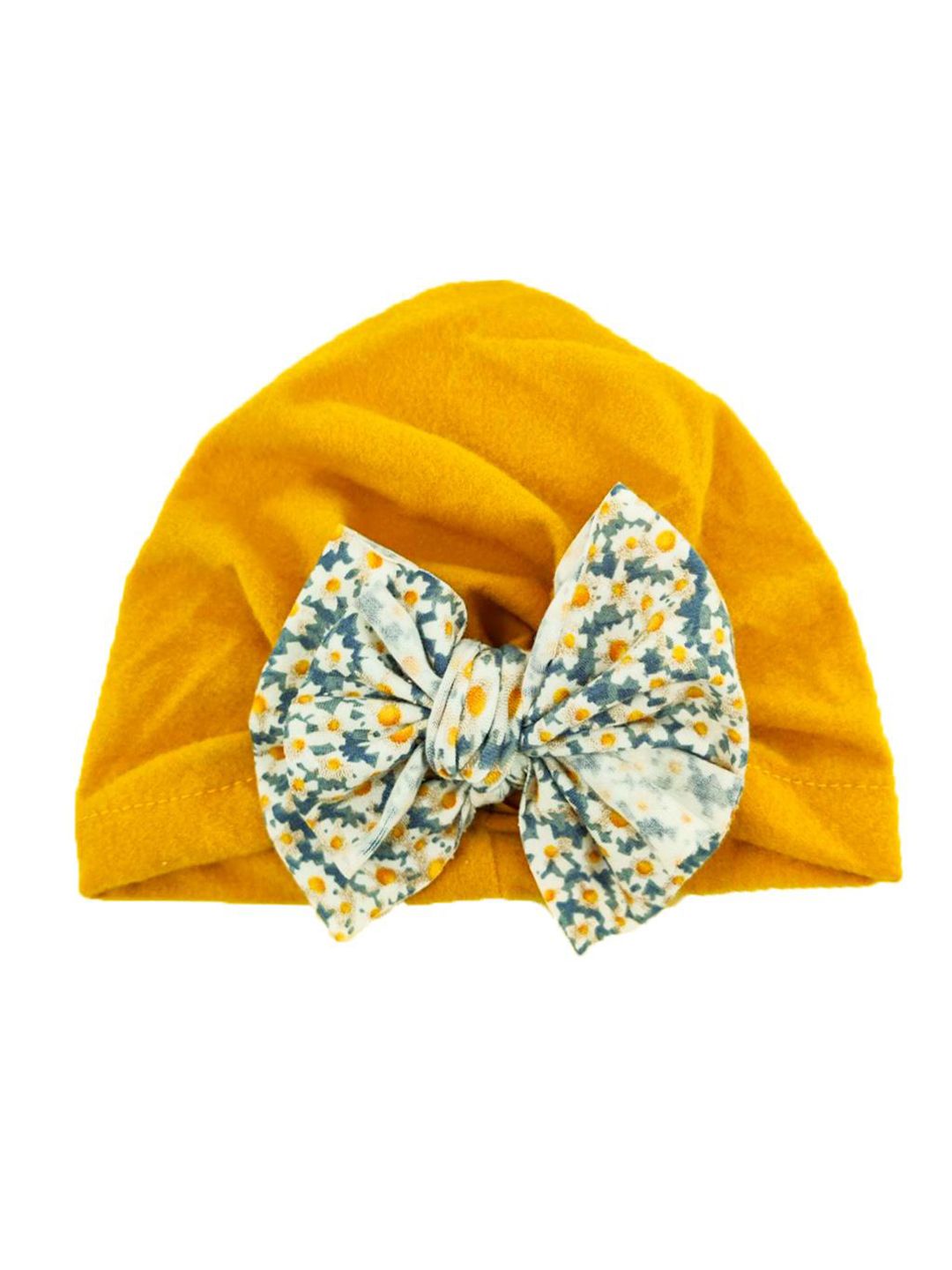 SYGA Kids Printed Cotton Bowknot Cap