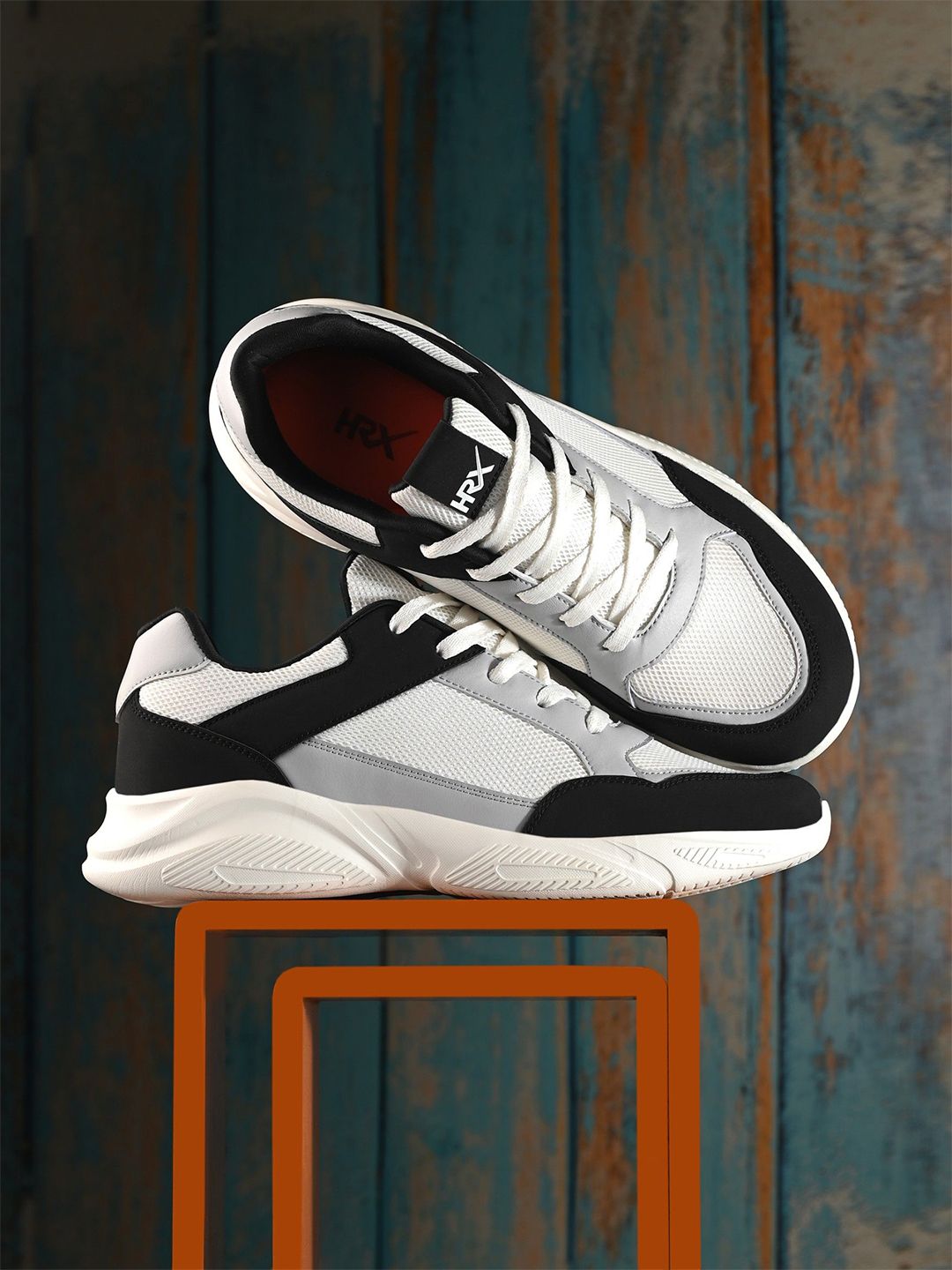 HRX by Hrithik Roshan Unisex HRX-235 04 Mesh Running Non-Marking Shoes