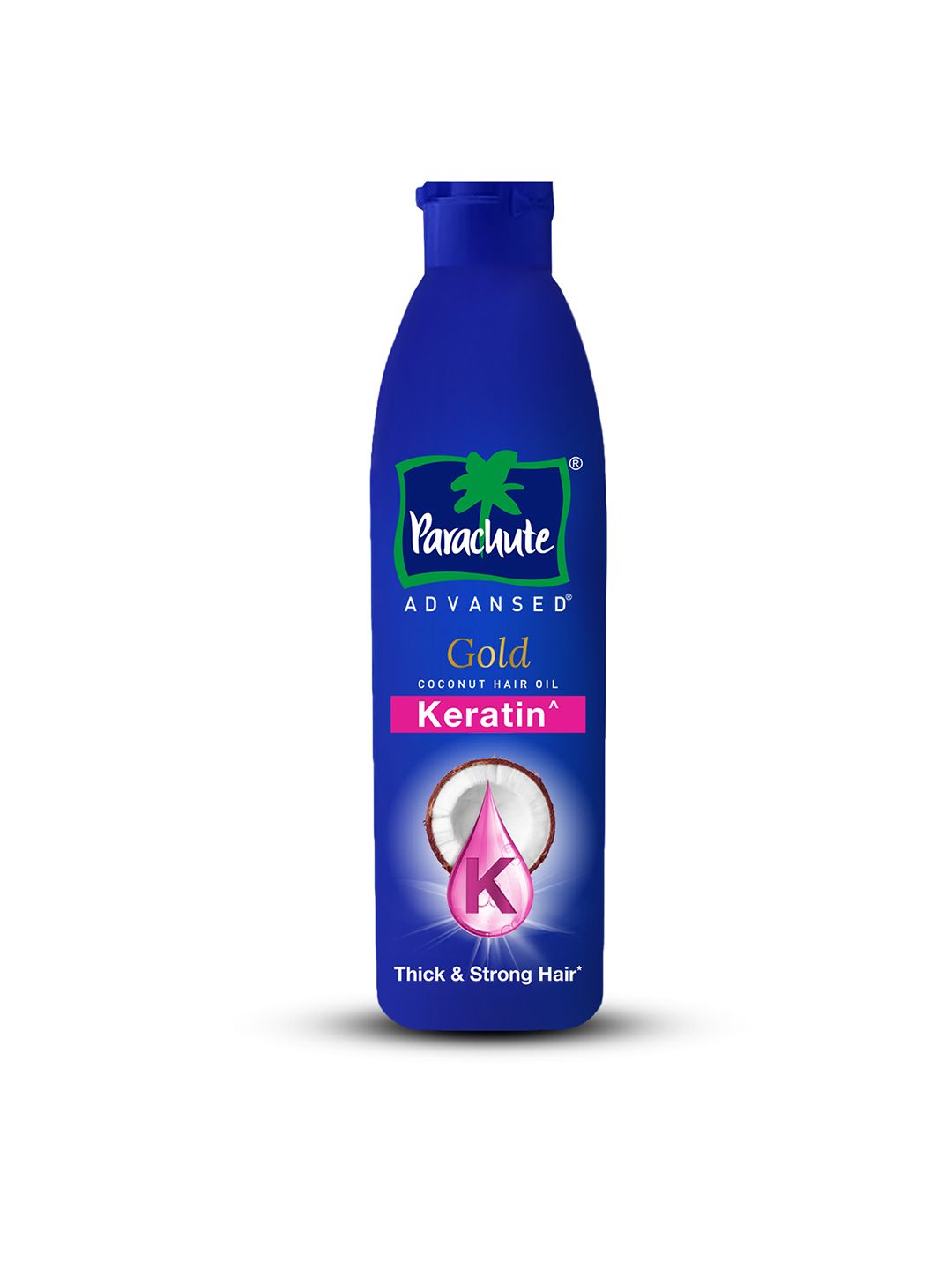 Parachute Advansed Gold Keratin Coconut Hair Oil for Thick & Smooth Hair - 300 ml