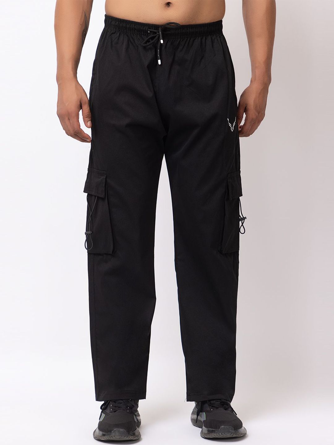 BUFFARO Men Cotton Mid Rise Track Pants-picture-26