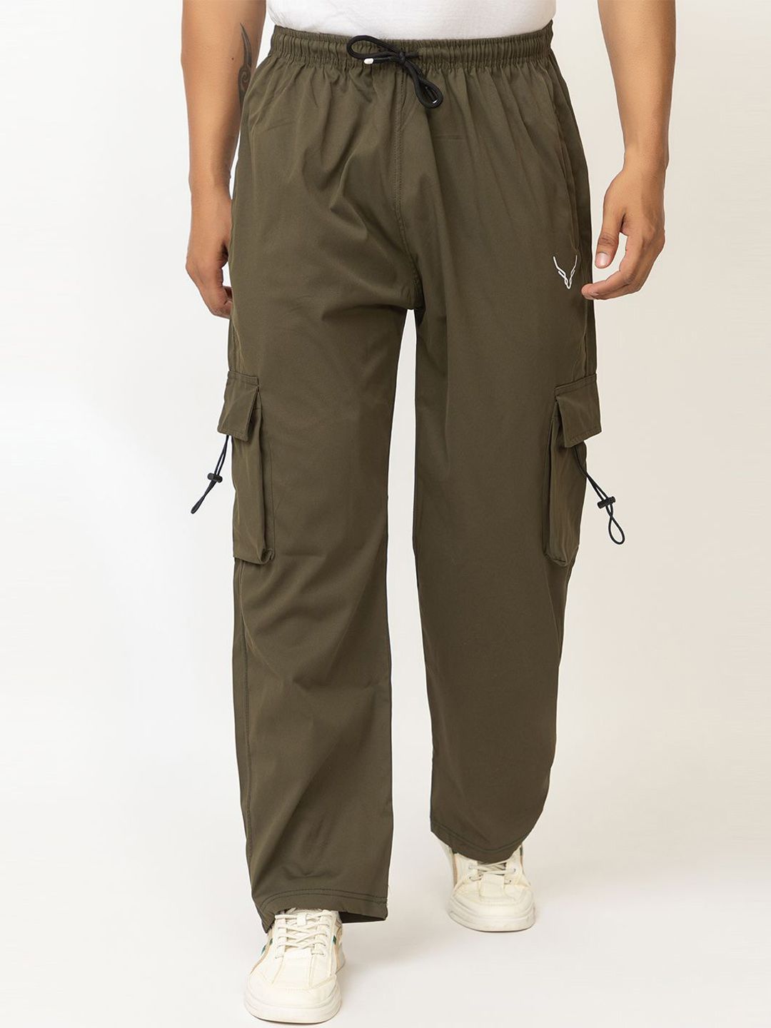 BUFFARO Men Cotton Mid Rise Track Pants-picture-29