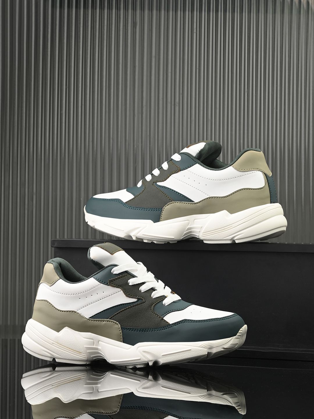 Mactree Men Colourblocked Lace - Ups Sneakers-picture-18