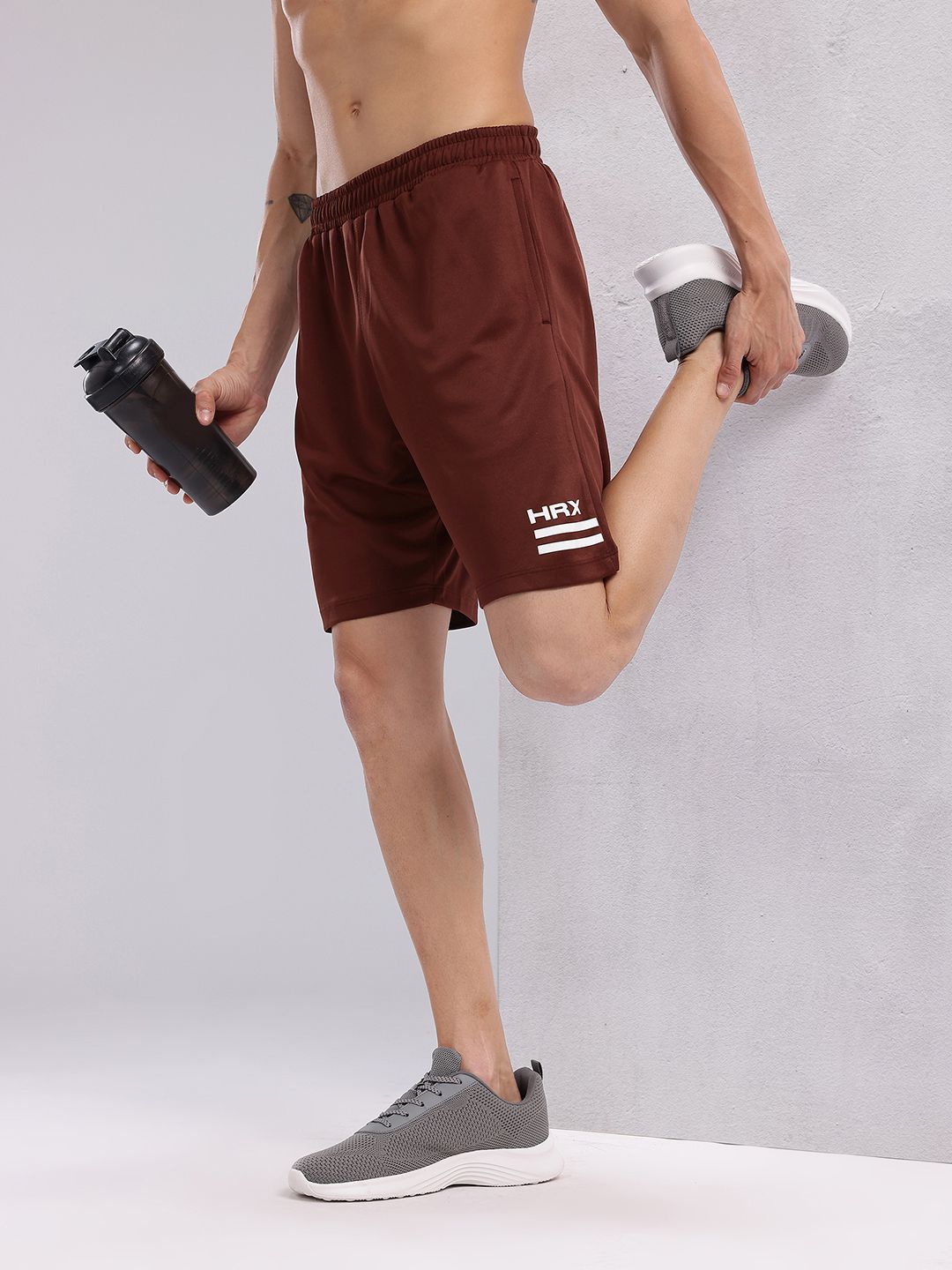 HRX by Hrithik Roshan Men Rapid-Dry Training Shorts-picture-10
