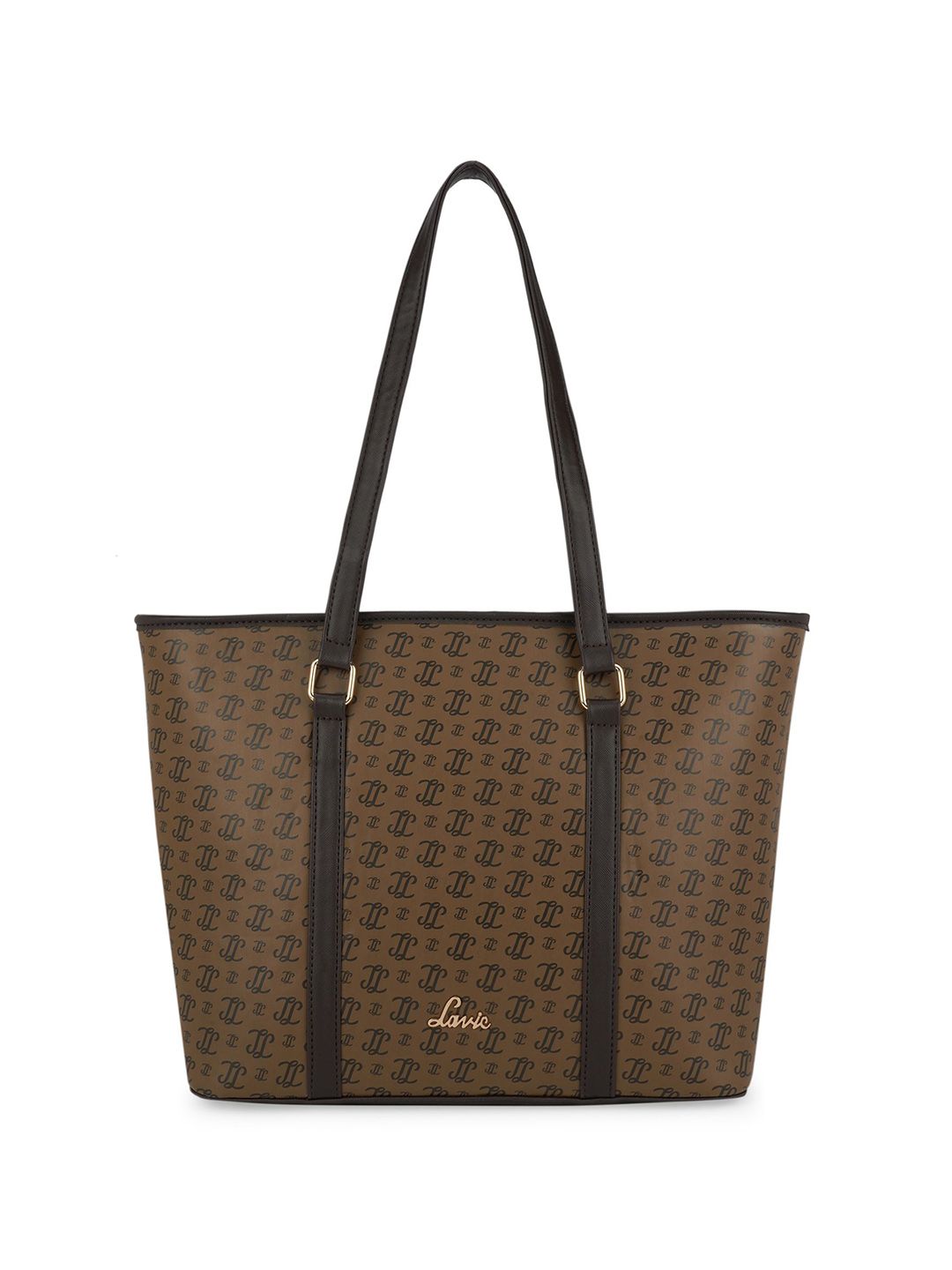 Lavie Women Brand Logo Printed Shopper Leather Shoulder Bag-picture-17