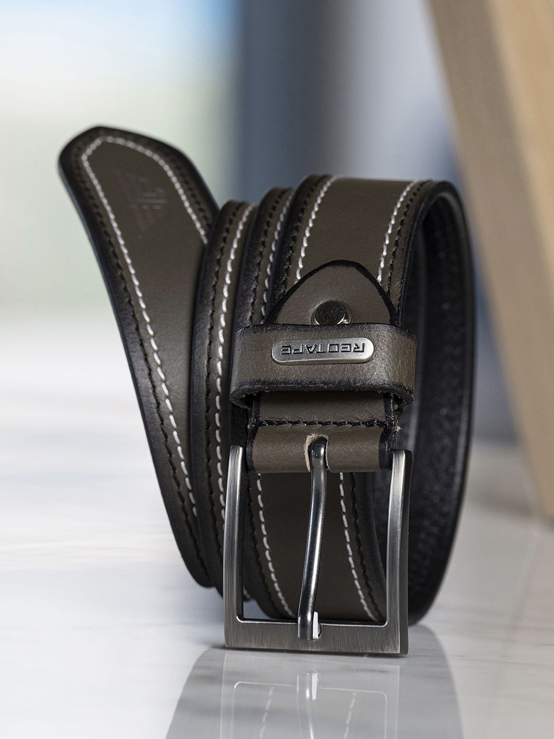 Red Tape Men Leather Belt-picture-56