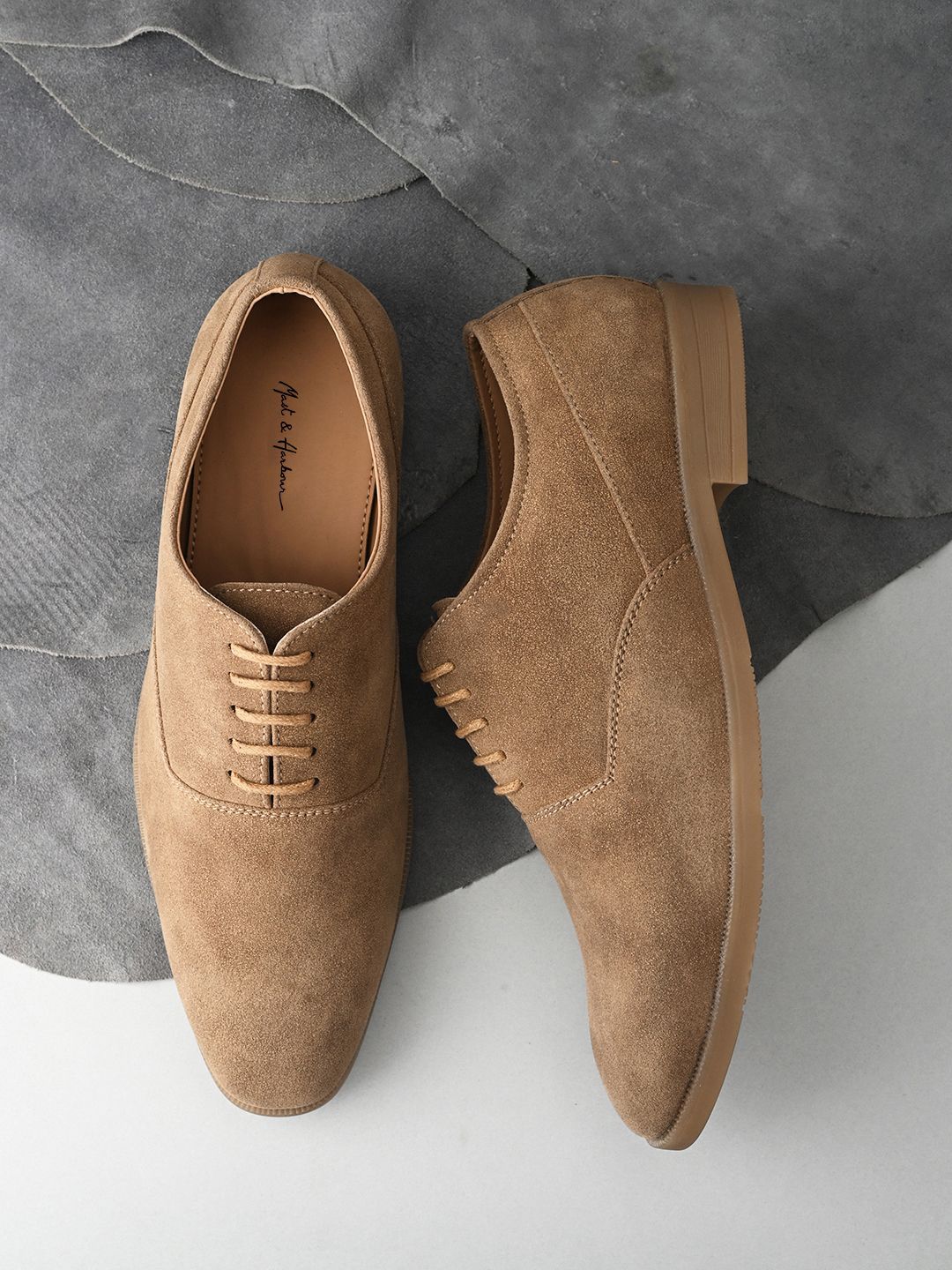 Mast & Harbour Men Suede Derbys-picture-12