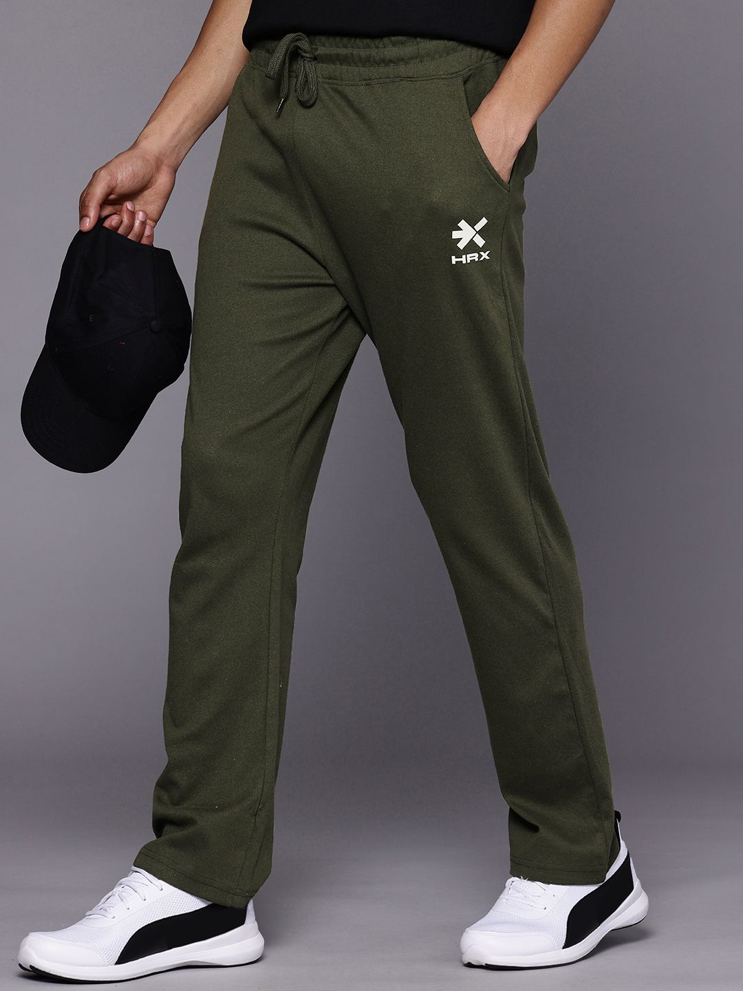 HRX by Hrithik Roshan Lifestyle Relaxed Fit Track Pants-picture-27