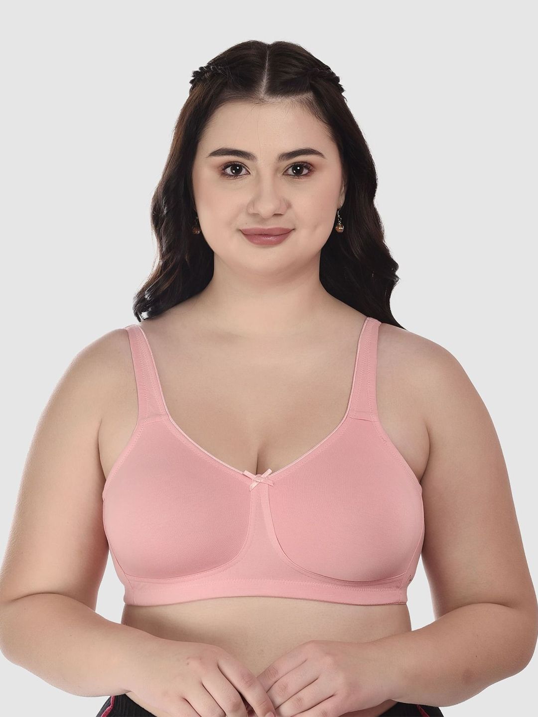 DressBerry Women Pack Of 2 Cotton Full Coverage Bra