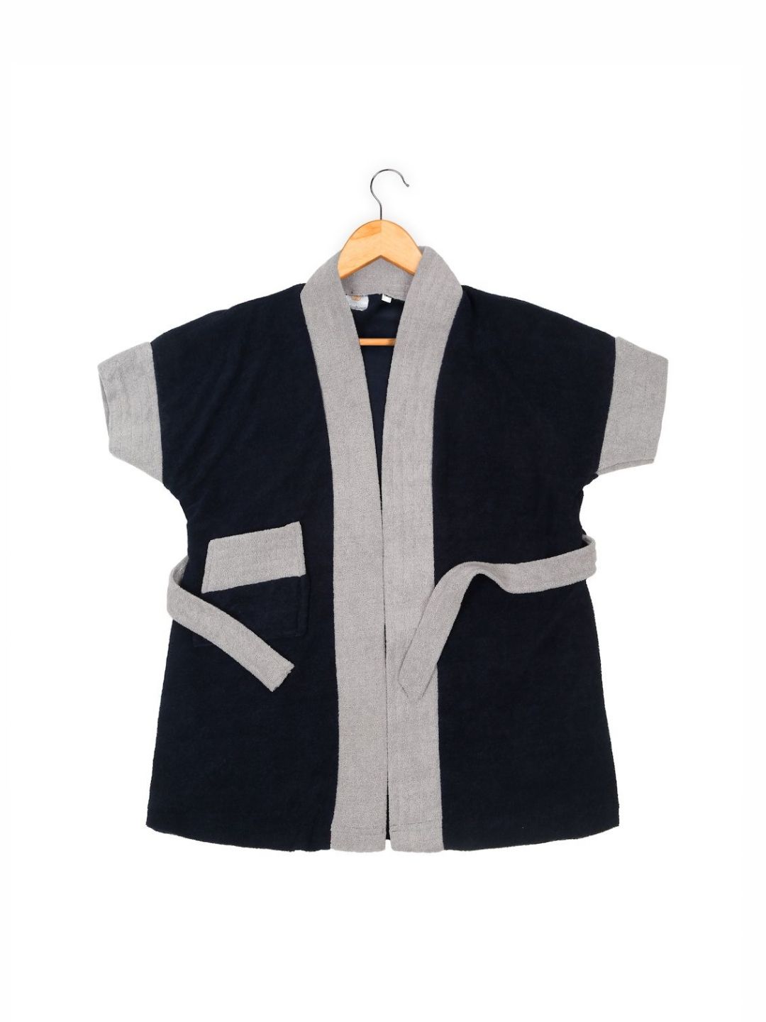 Creeva Kids Shawl Collar BathRobe-image-46