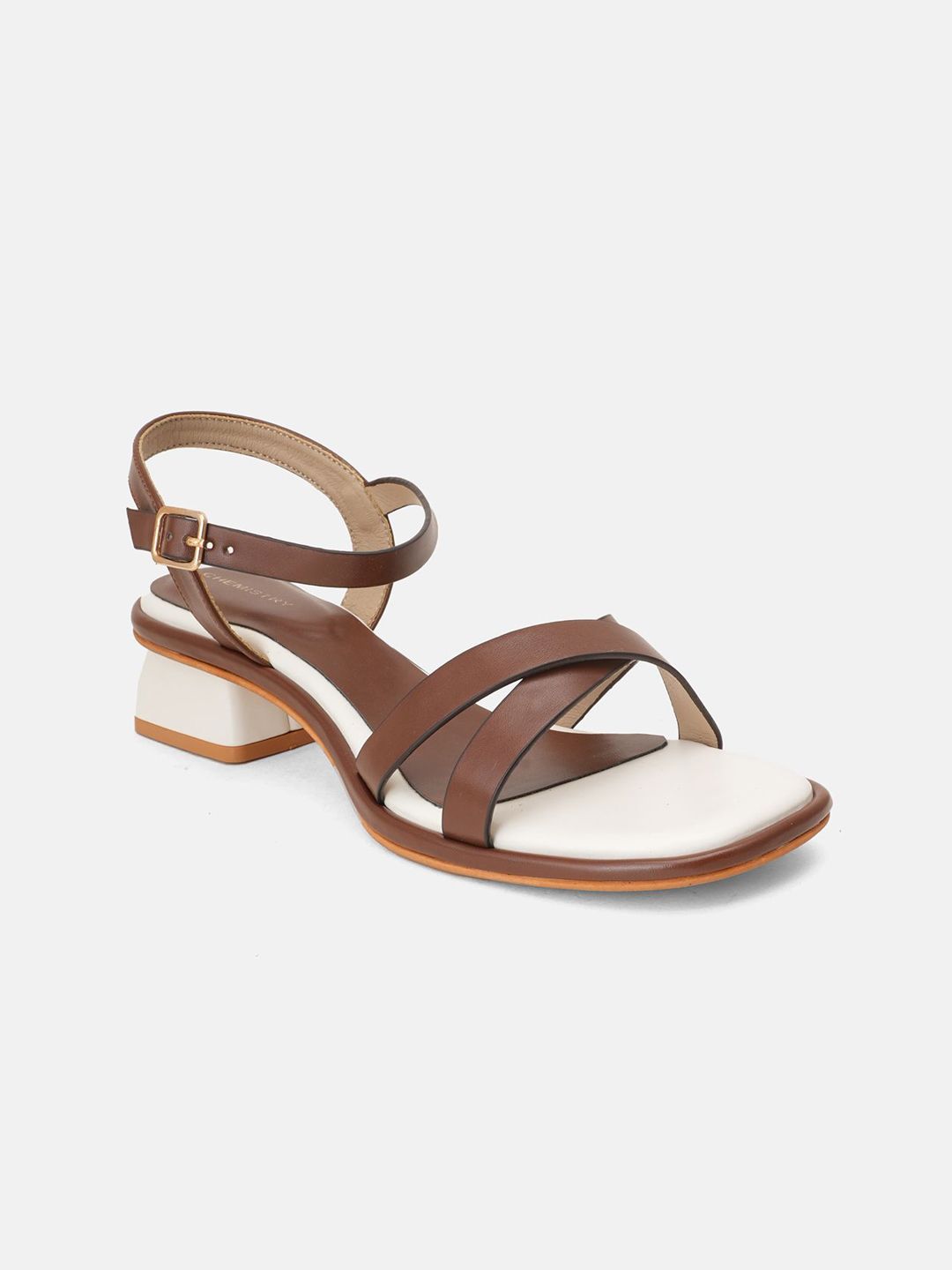 Chemistry Colourblocked Block Sandals-image-26