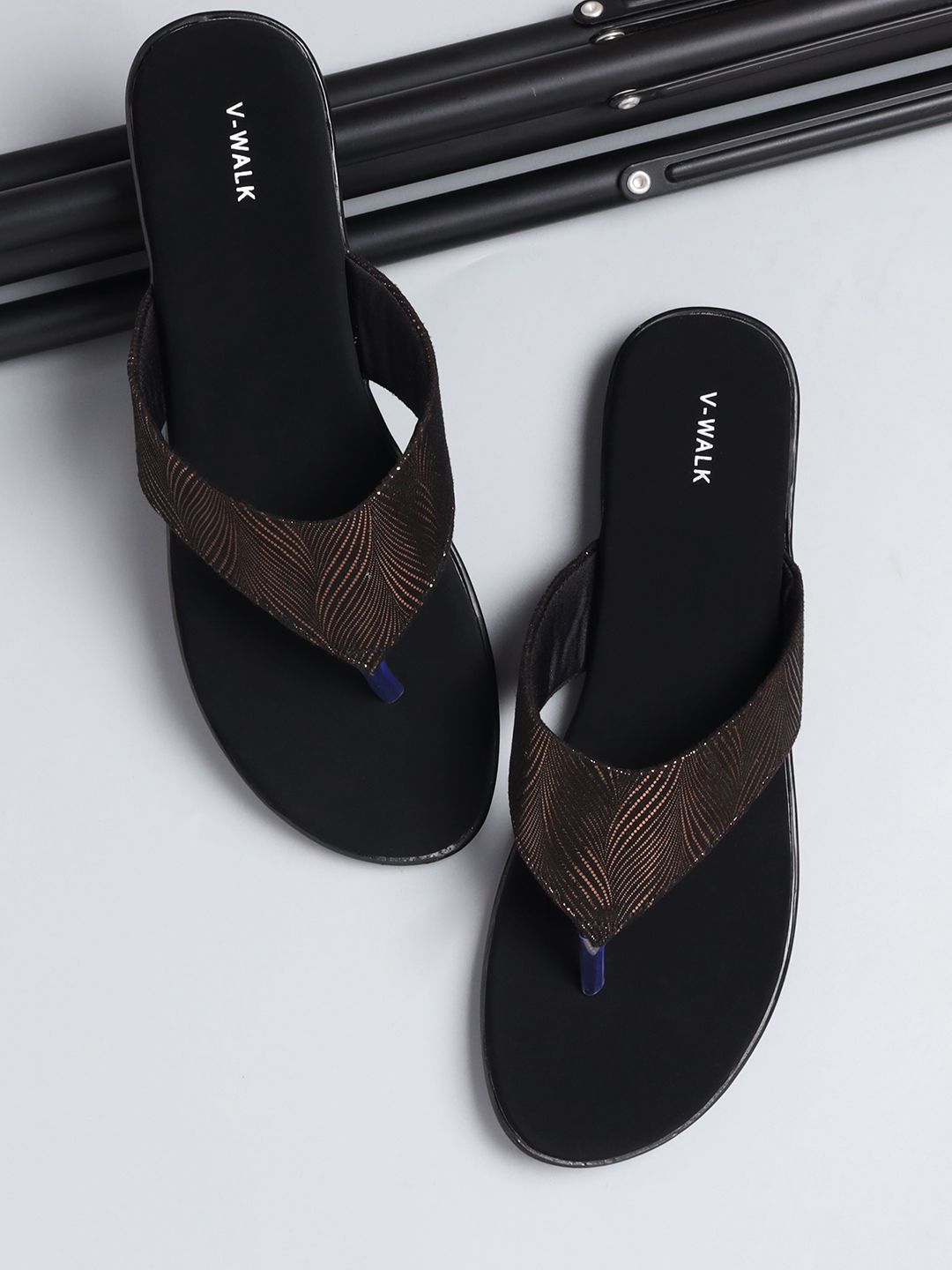 V-WALK Women Embellished Open Toe Flats-picture-39