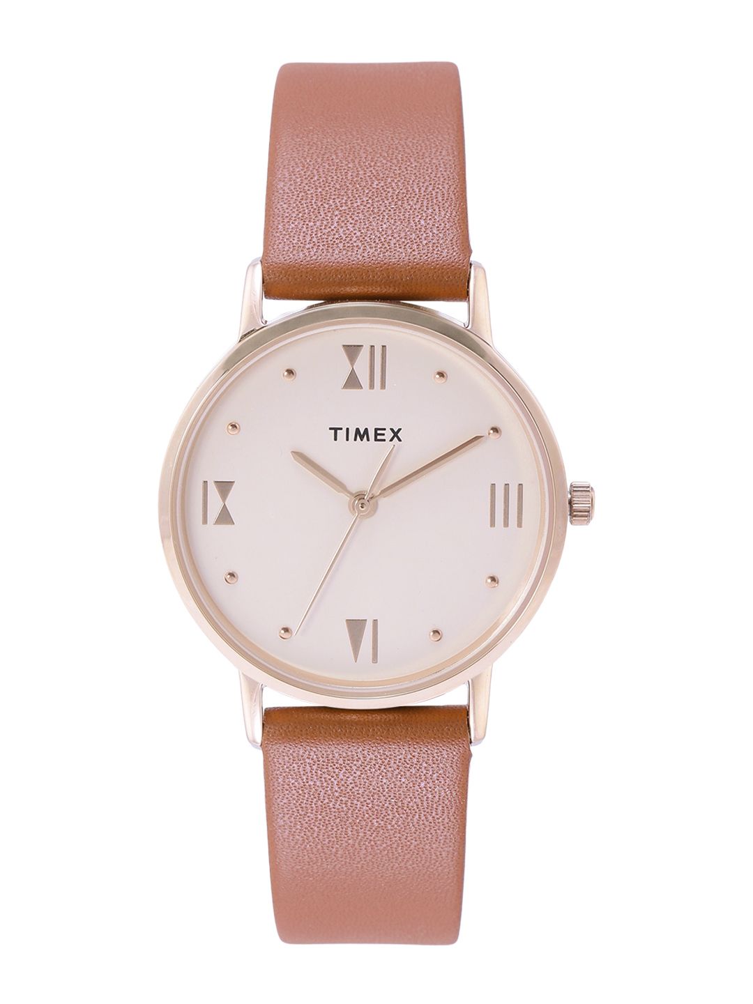 Timex Women Leather Straps Analogue Watch TWEL15621-image-3