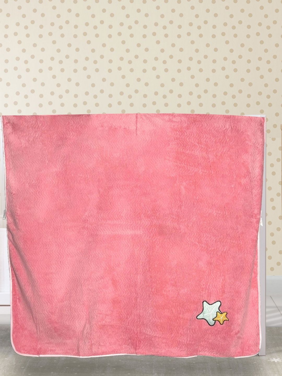 Florida Pink & Blue Fleece Single Bed Blanket-picture-13