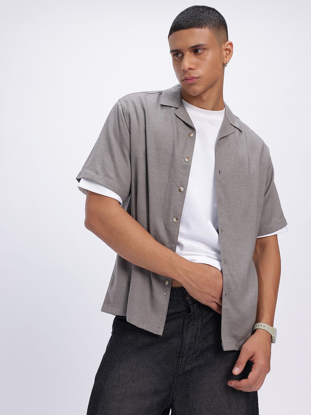 glitchez Casual Comfort Relaxed Fit Shirt-picture-13