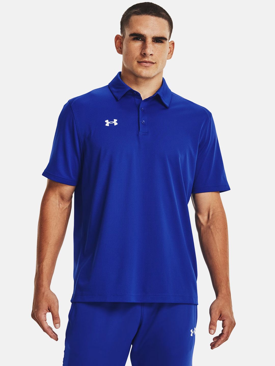 UNDER ARMOUR Team Tech Polo Collar Golf T-shirt-picture-32