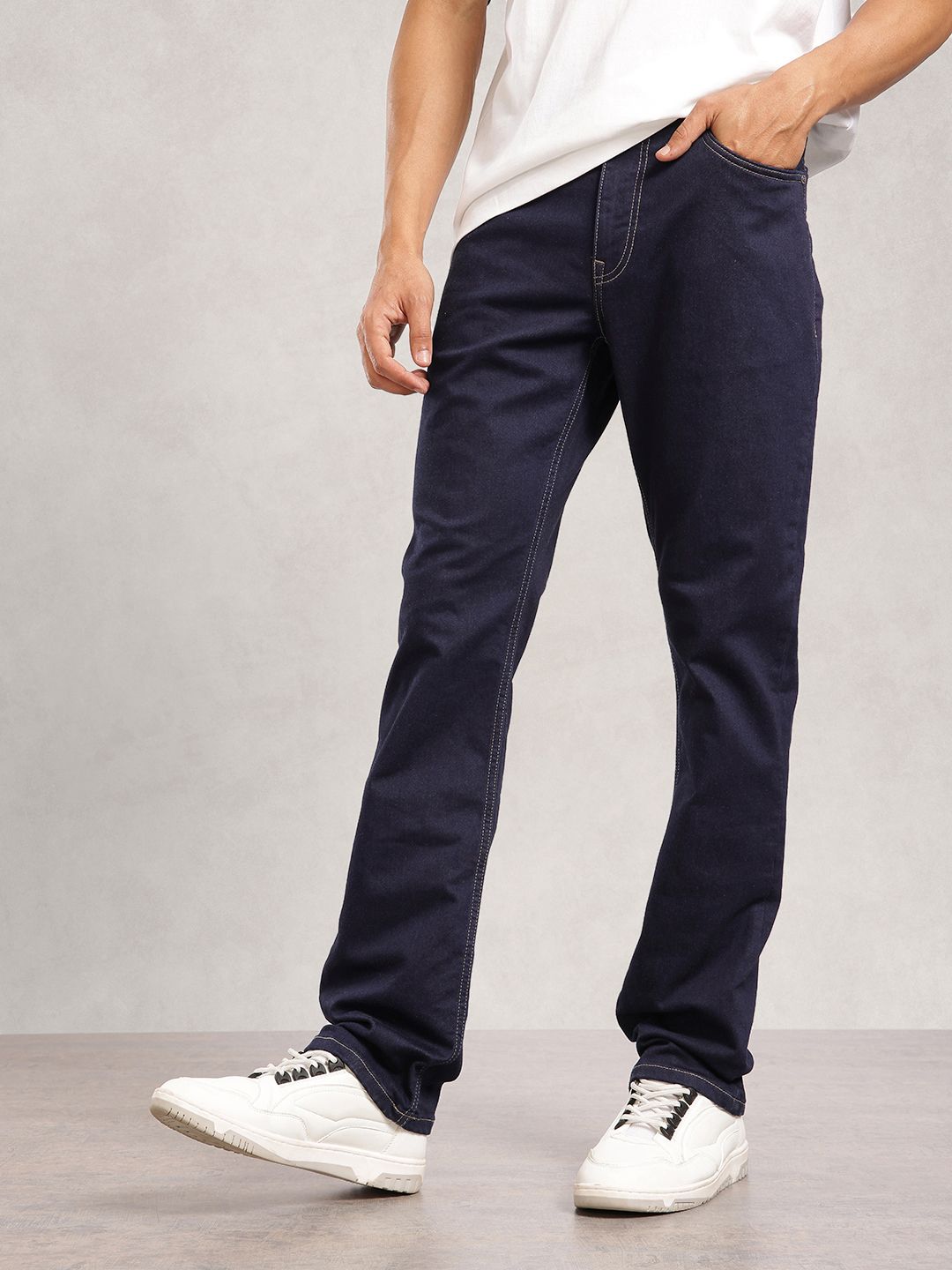 Nautica Men Straight Fit Stretchable Jeans-picture-30