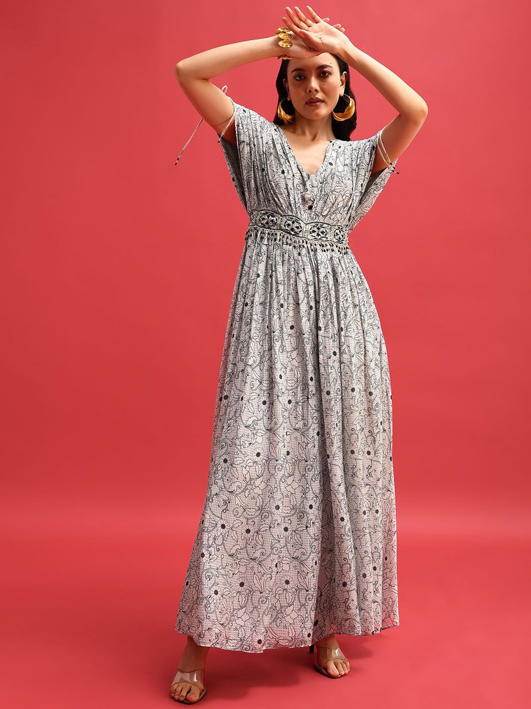 KALKI Fashion Printed Basic Jumpsuit-image-17