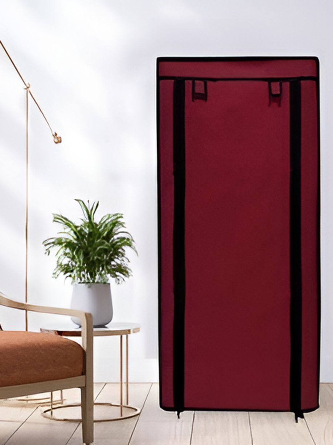 Rmerchants Maroon Set of 1 Water Resistant Shoes Organiser Organisers-picture-30
