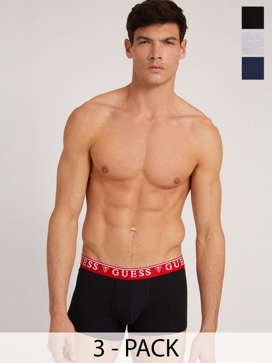 GUESS Pack Of 3 Mid-Rise Short TrunksU97G01KCD31HE90-picture-20