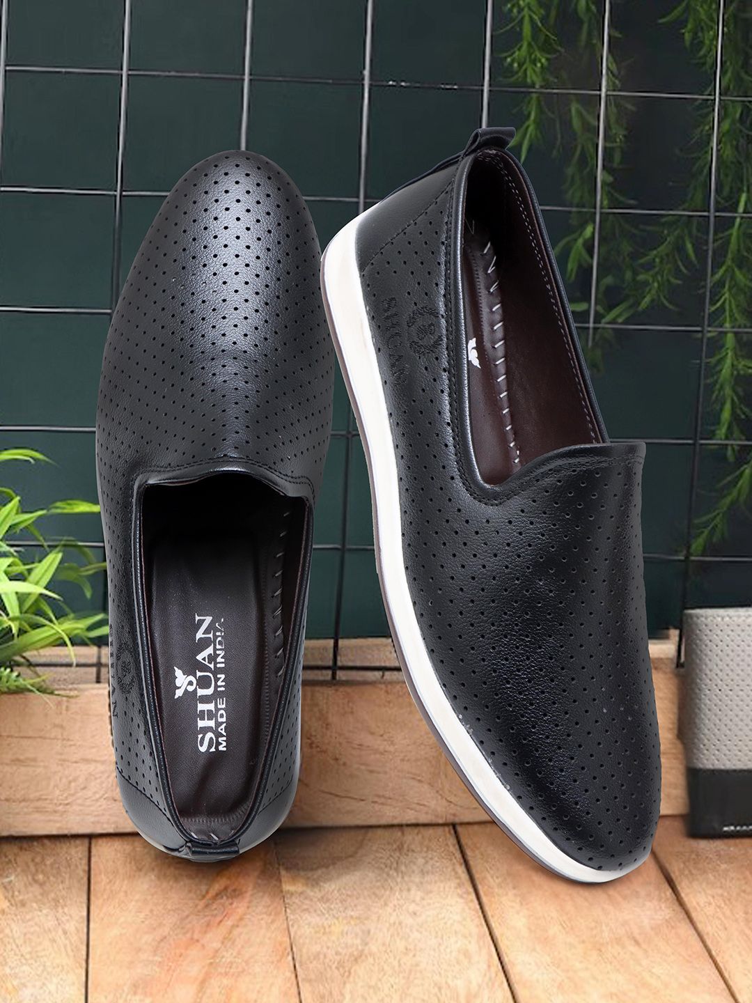 SHUAN Men Perforations Espadrilles-picture-31