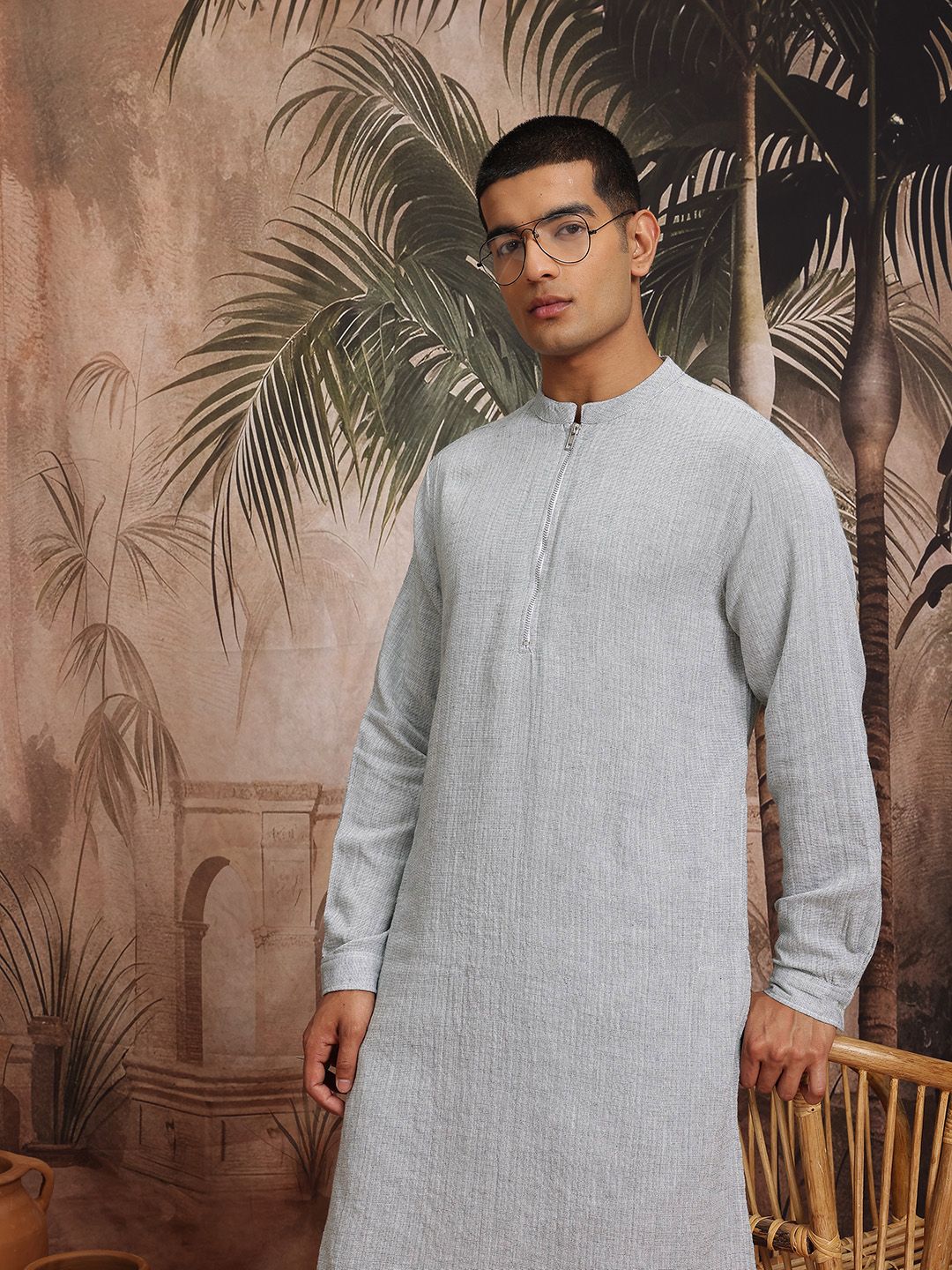 Sangria Men Pure Cotton Kurta