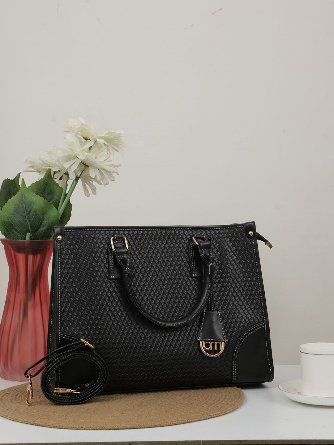 Bagsy Malone PU Structured Tote Bag-picture-28