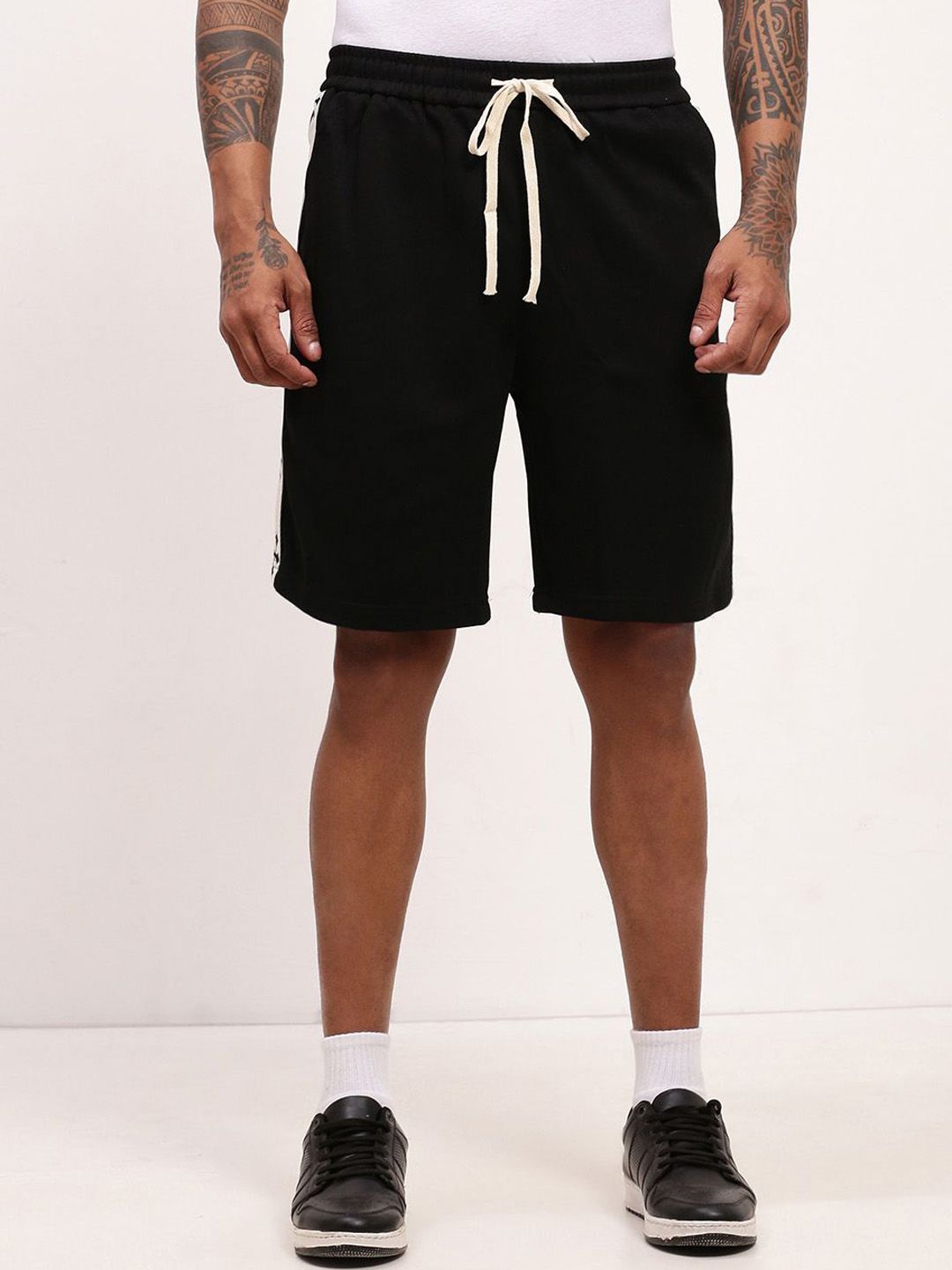 SHOWOFF Men Regular Fit Cotton Shorts-picture-25