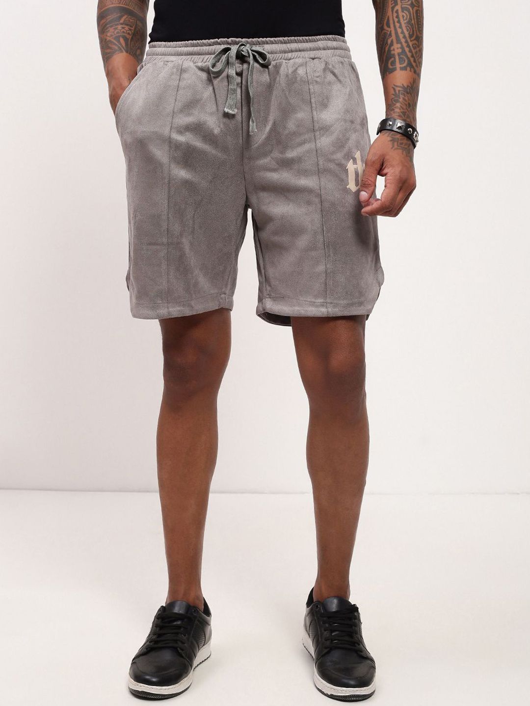 SHOWOFF Men Regular Fit Cotton Shorts-picture-19