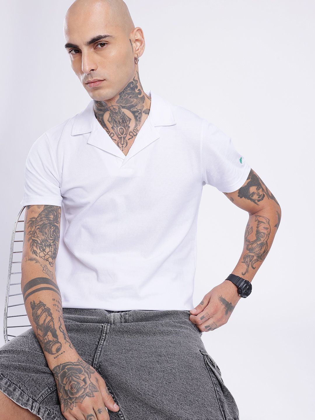 glitchez Polo Collar T-shirt-picture-34