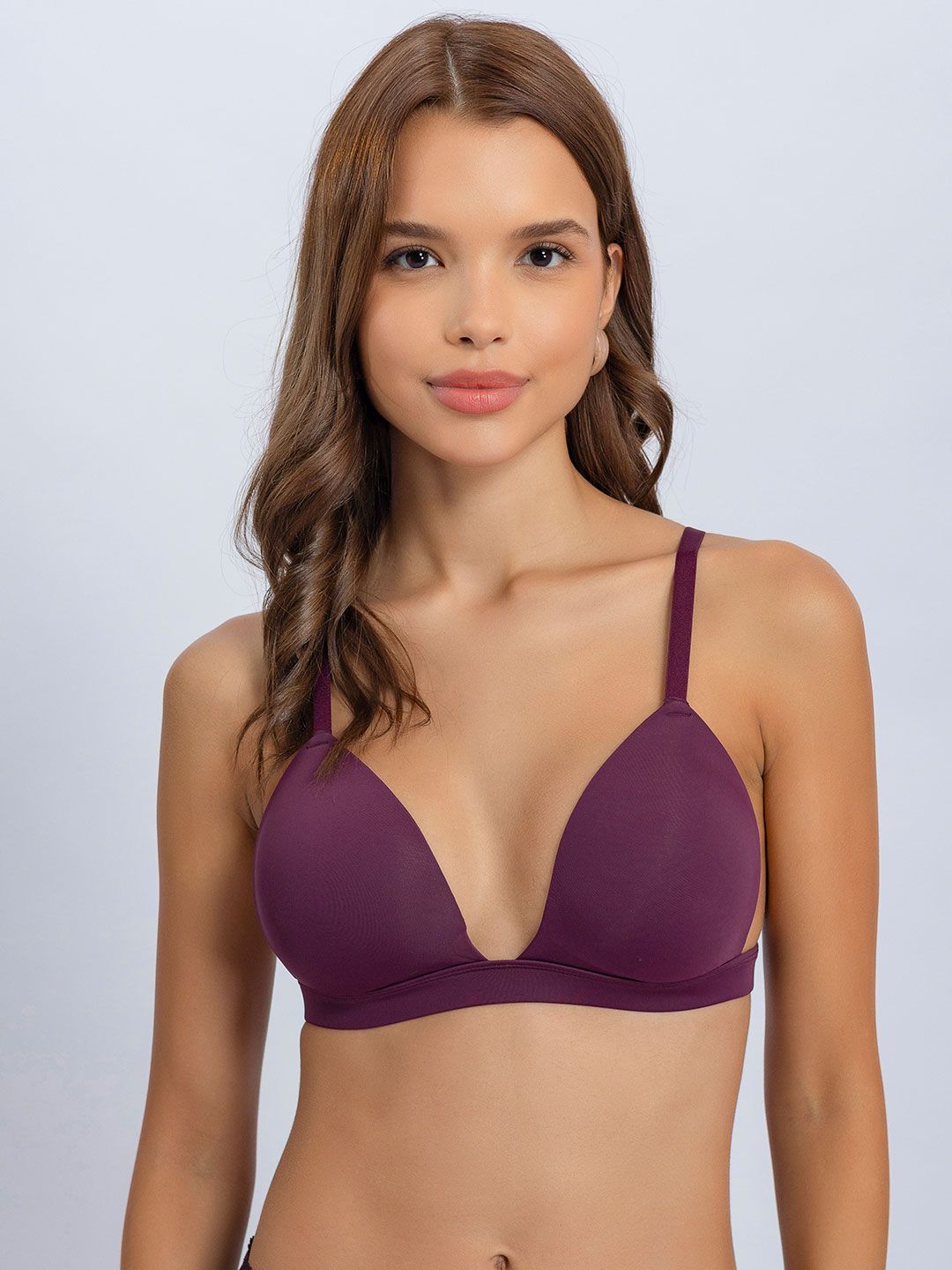 Chelvet Medium coverage Lightly Padded Bra  Seamless & Non Wired