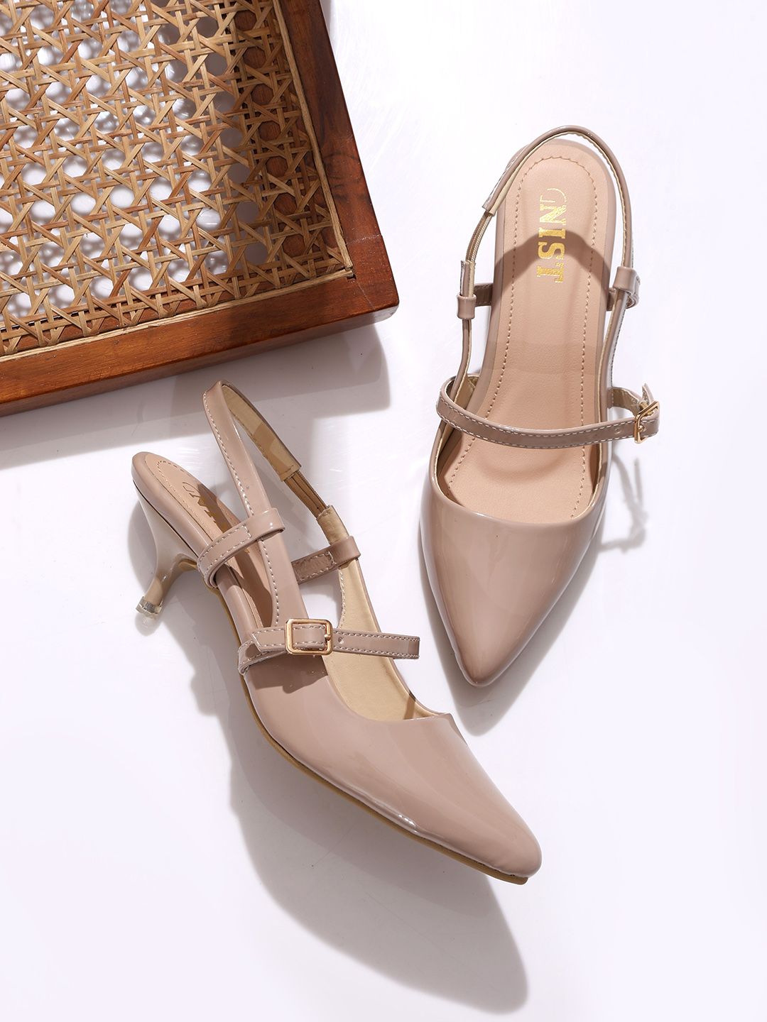 GNIST Kitten Pumps with Tassels-picture-27