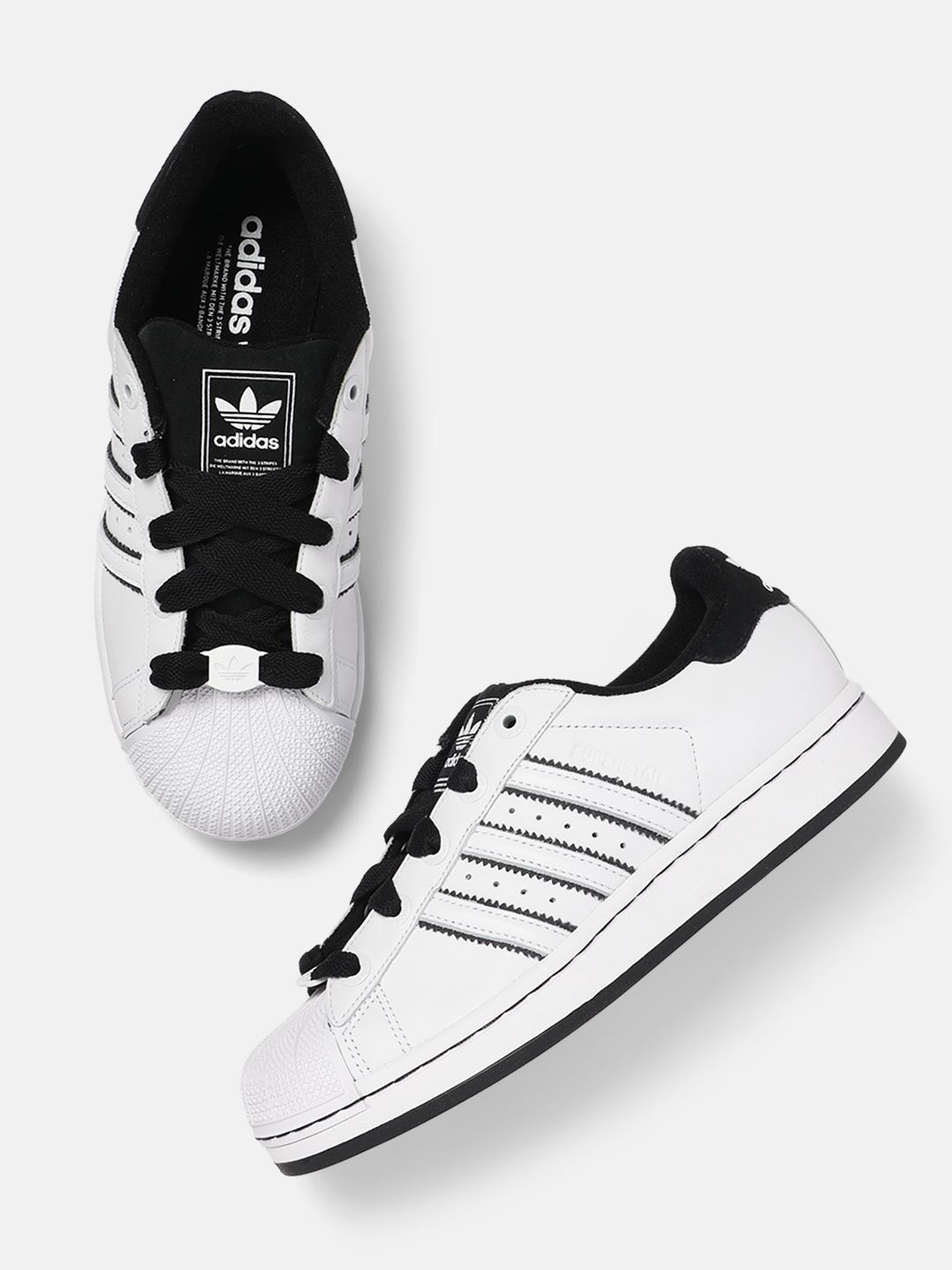 ADIDAS Originals Unisex Superstar II Leather Sneakers