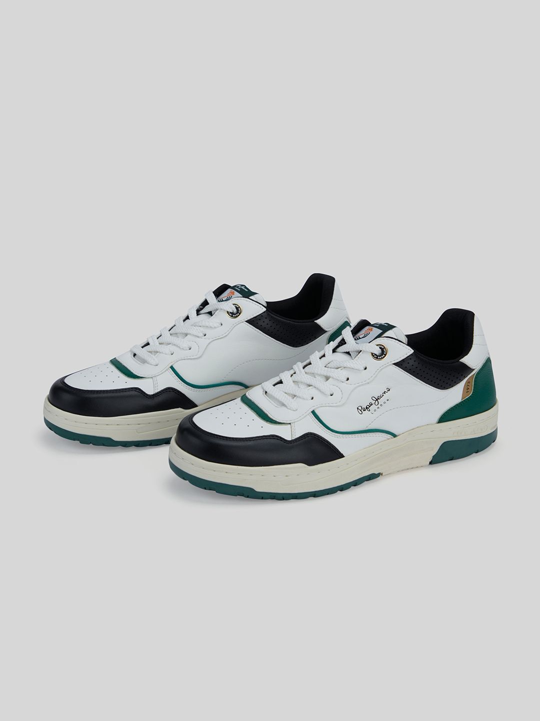 Pepe Jeans Men Colourblocked PU Sneakers-picture-14